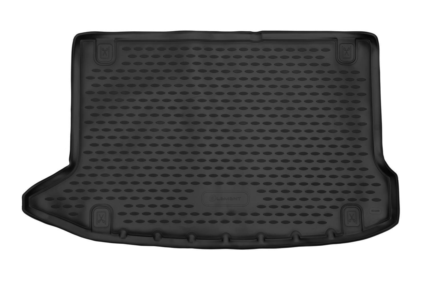 Коврик автомобильный подходит для HYUNDAI Kona 2017 - , кроссовер, Европа, 1 шт. (полиуретан)