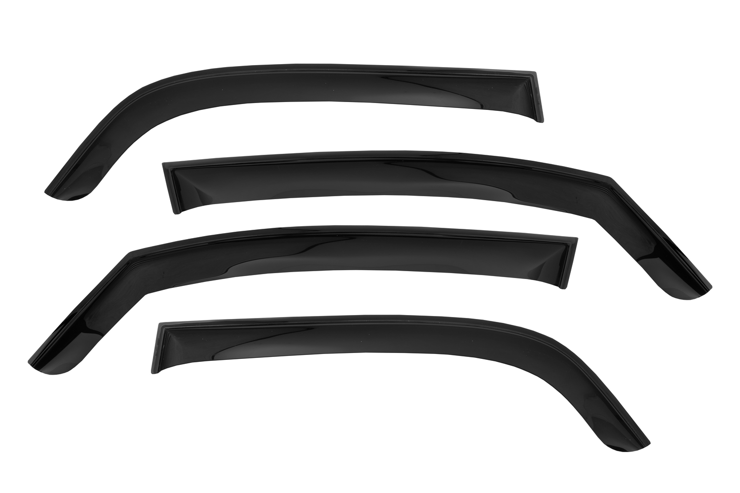 Дефлектор окон (НАКЛАДНОЙ скотч 3М) 4 шт. для SUZUKI SX4 I 2006-2014 хэтчбек / Сузуки Сх4