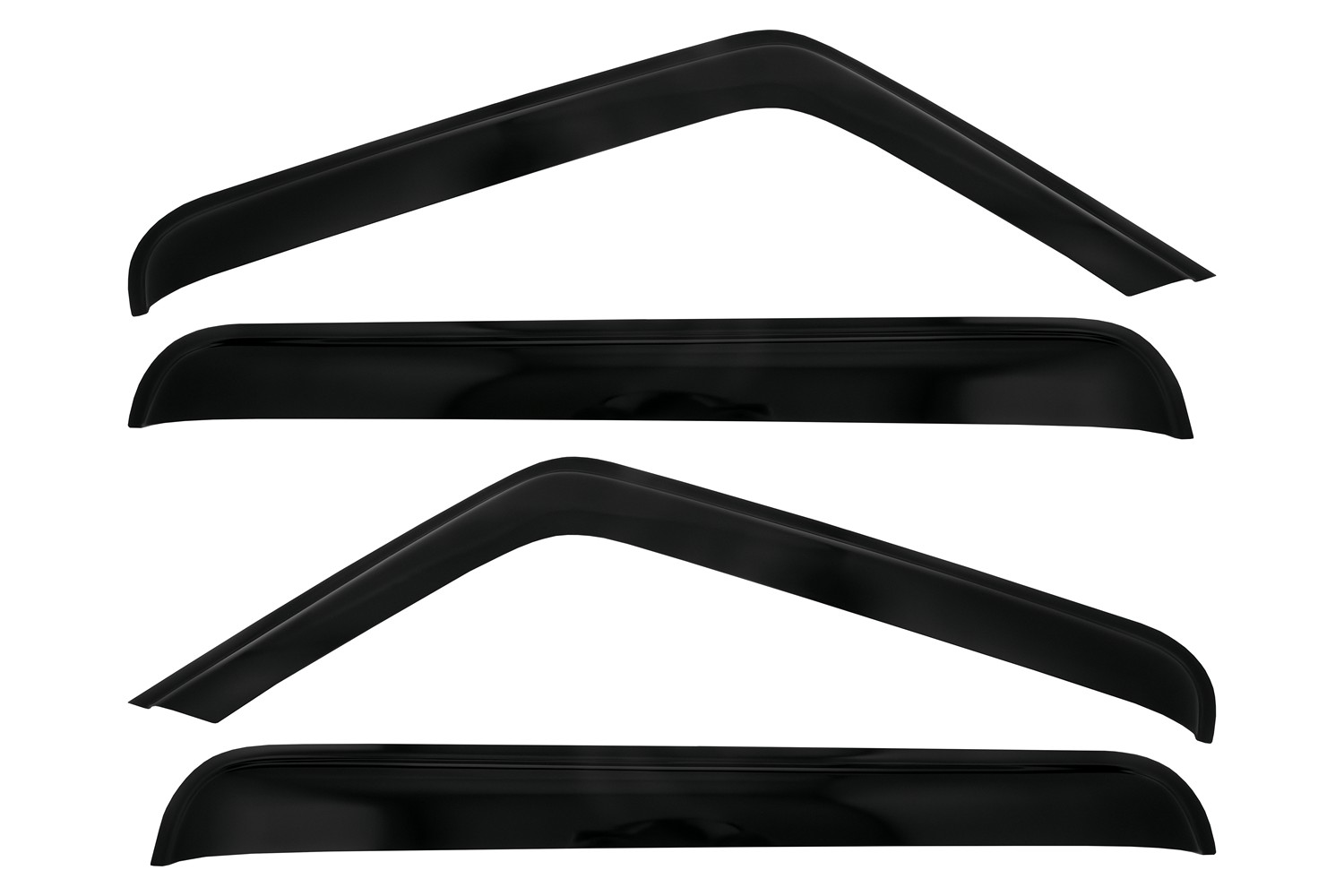 Дефлекторы окон для BAIC BJ40 внедорожник 2023-, накладной / Би Джей 40 / БАИК Би Джей 40