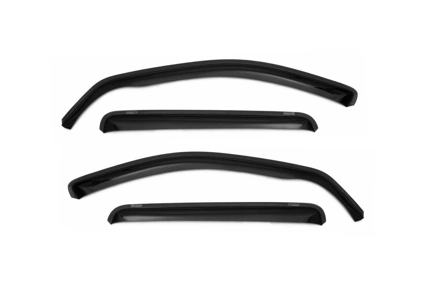 Дефлекторы окон для LADA (ВАЗ) Largus 2012- (4 шт.), вставной / Лада Ларгус