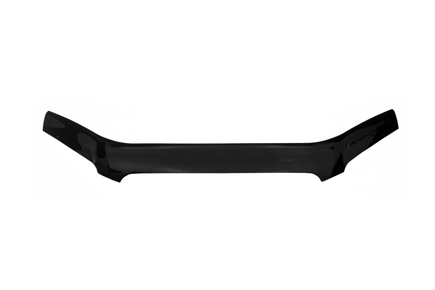 Дефлектор капота (ЕВРО крепеж) для AUDI A4 (кузов В7,8Е) 2004-2009 / Ауди А4