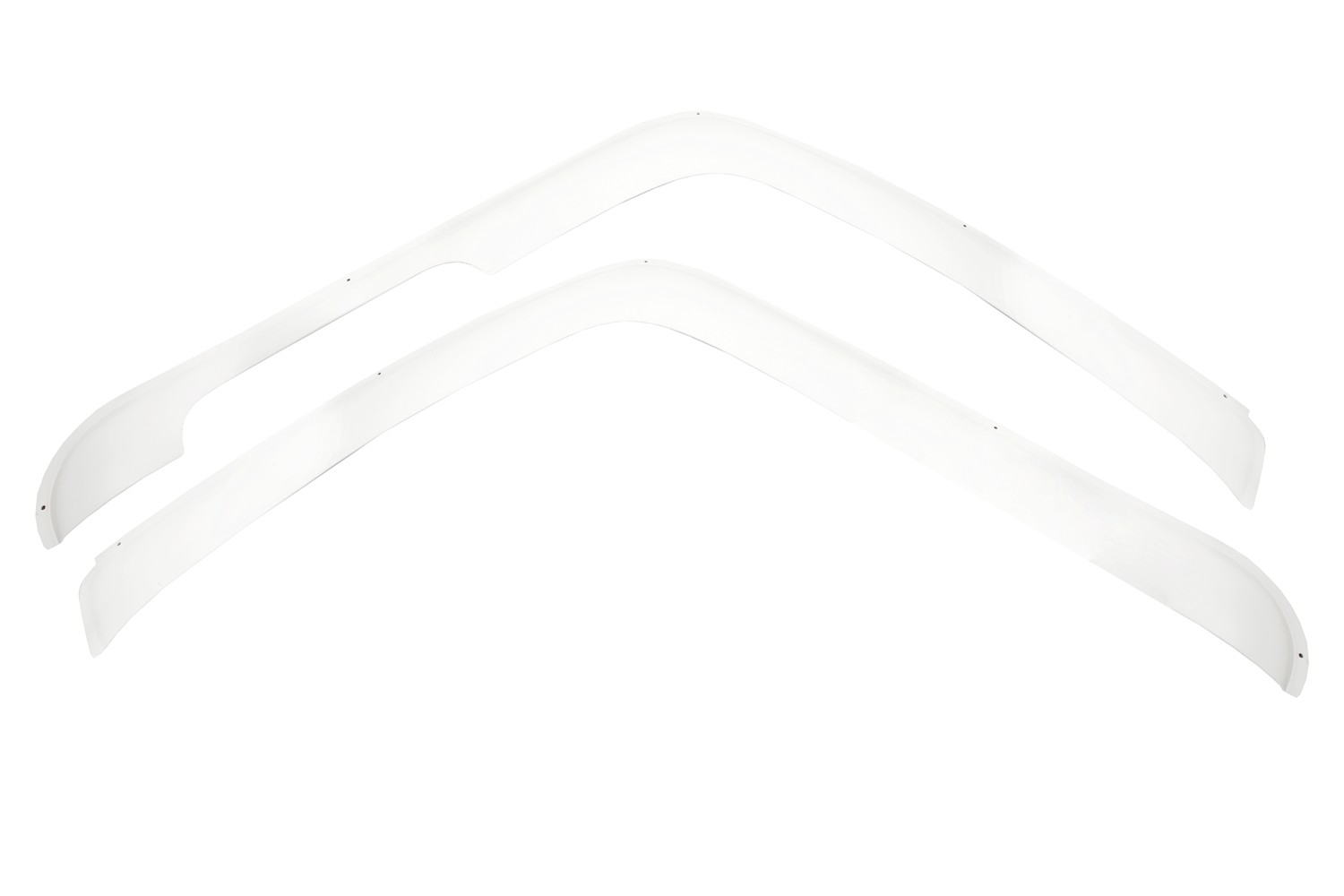 Дефлекторы окон, накладной, для JAC K7 2023- грузовик, тягач, белый / Джак К7