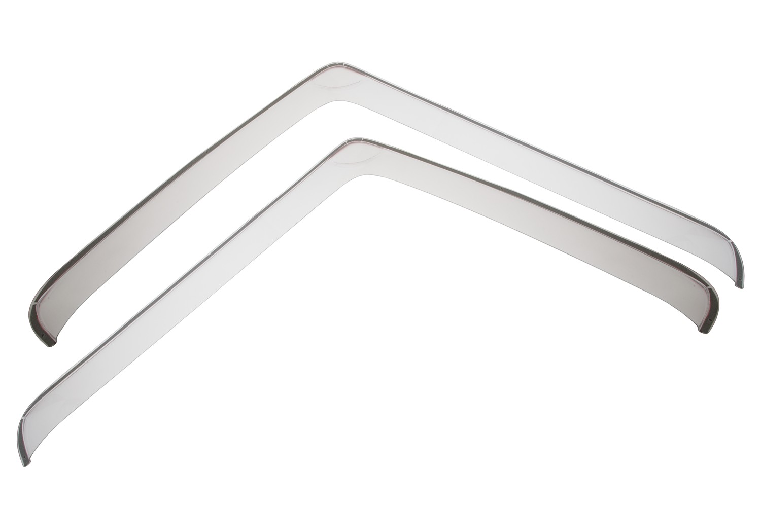 Дефлекторы окон для SITRAK С7H 2023- прозрачный (2 шт.), накладной / Ситрак С7Н