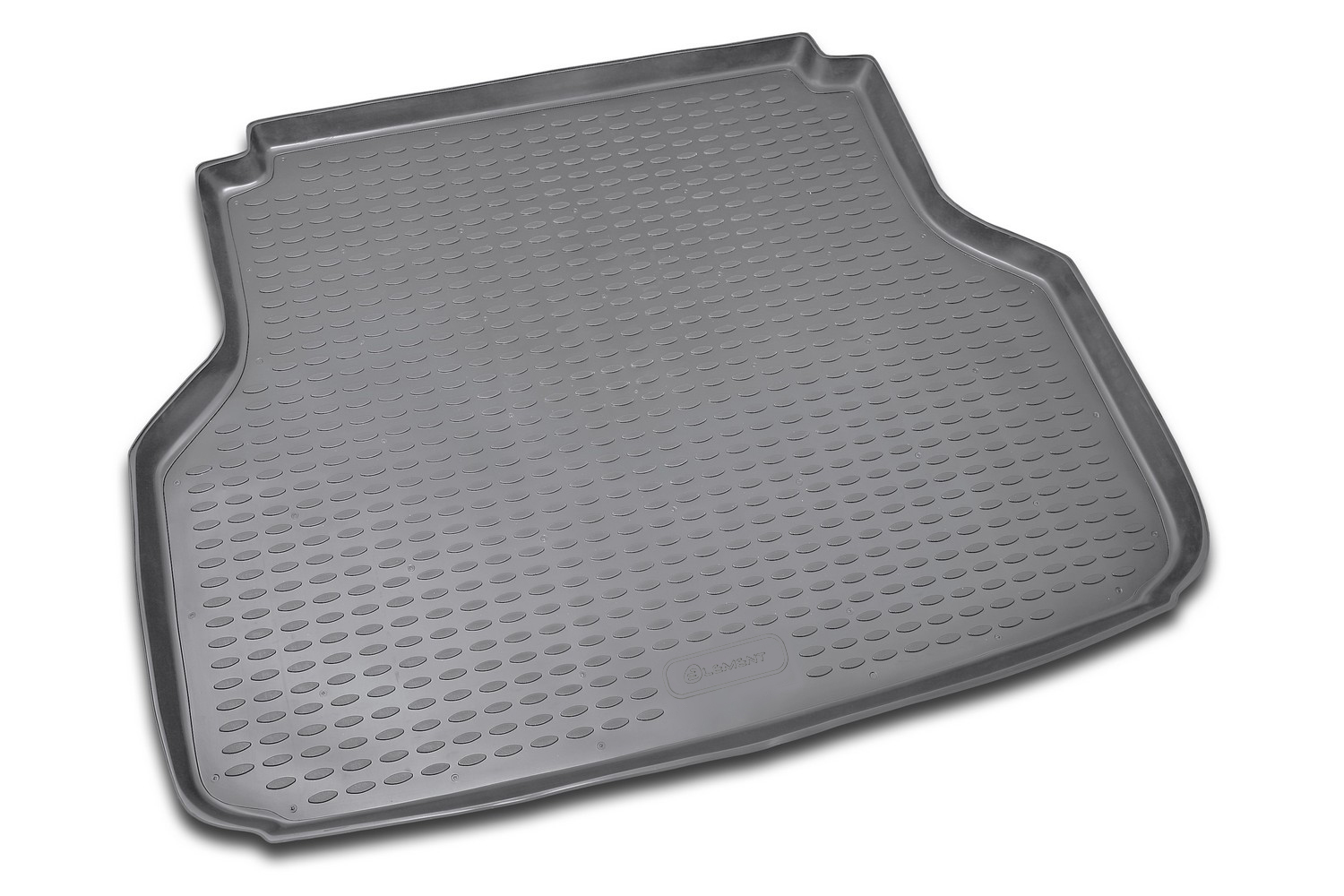 Коврик в багажник для CHEVROLET Lacetti, 2004-2013, Седан. 1 шт. (полиуретан, серый) / Шевроле Лачетти