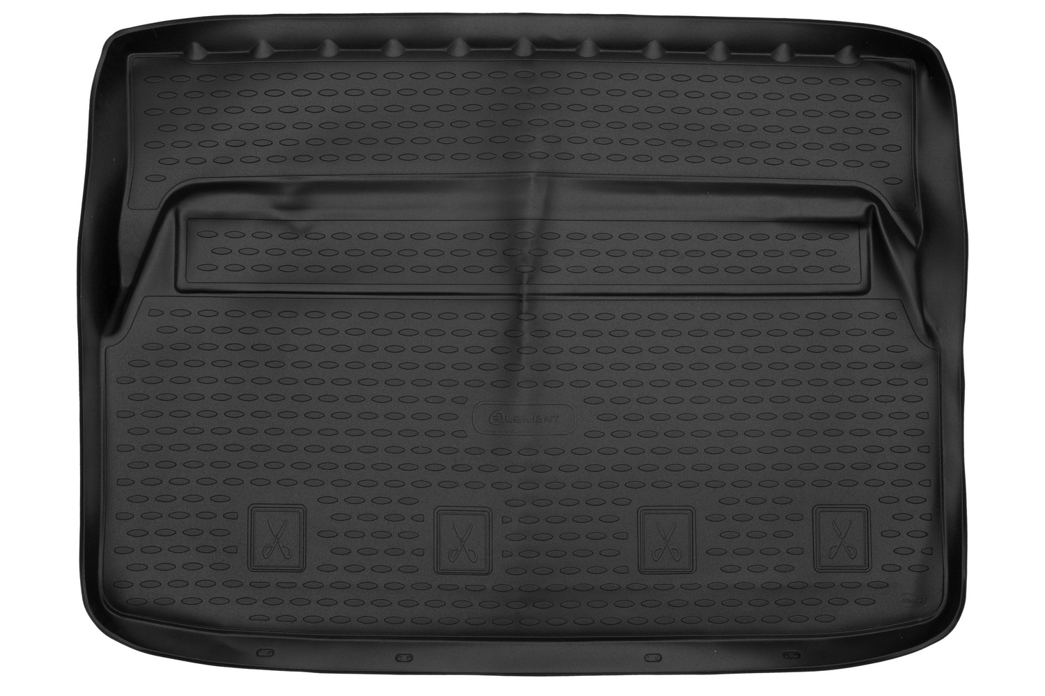 Ковер автомобильный KIA Carnival (IV) 2020-, Premium+, со сложенным з-им рядом, кроссвэн, 1 шт. (полиуретан)