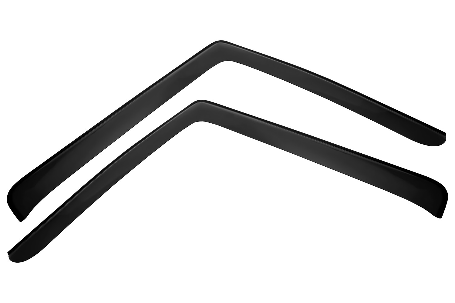 Дефлекторы окон для DAF XG 2022- (2 шт.), накладной / Даф ХГ