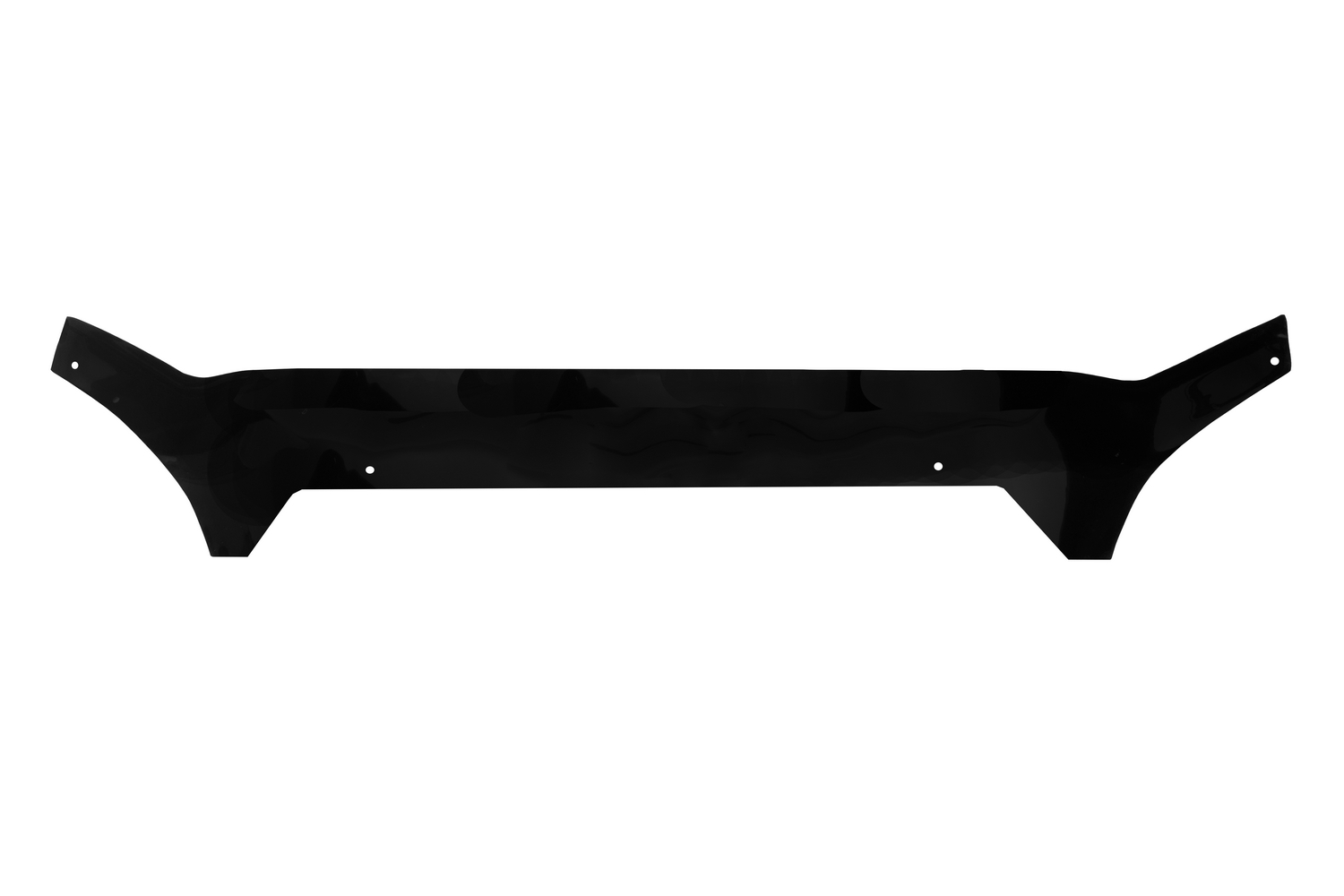 Дефлектор капота (ЕВРО крепеж) для TOYOTA HILUX VI рестайлинг 2001-2005 пикап, без лого / Тойота Хайлюкс