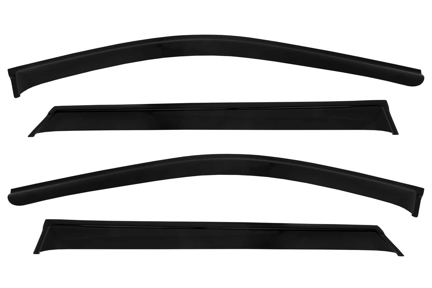 Дефлекторы окон для JETOUR X70 PLUS 2020- / JETOUR X70 PLUS кроссовер 2023 - (I рестайлинг) , накладной / Джитур Х70 Плюс