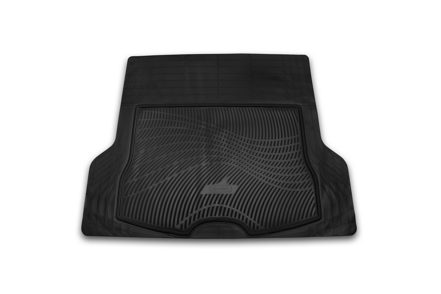 Коврик в багажник Универсальный, 1 шт. (полиуретан, серый)