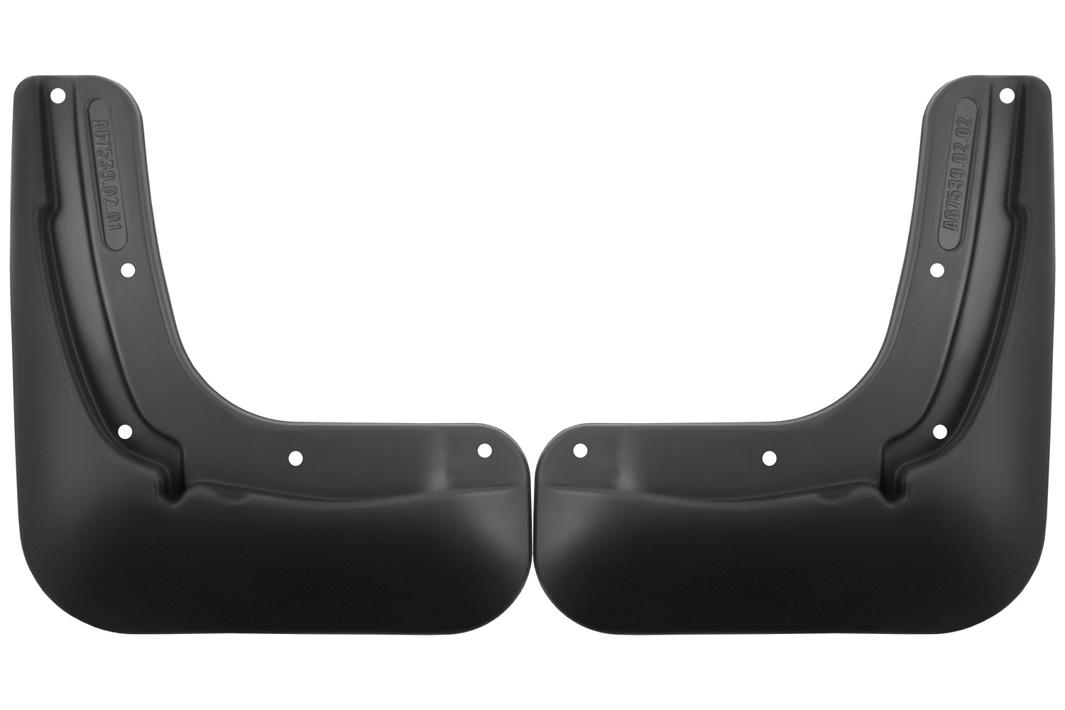 Брызговики задние для  JAC JS6  2022 -  2 шт.(optimum) в пакете / Джак ДЖС6