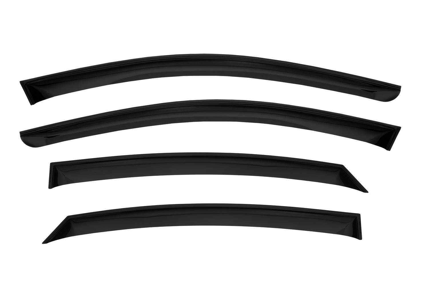 Дефлектор окон (НАКЛАДНОЙ скотч 3М) 4 шт., для HYUNDAI SONATA VIII (DN8) 2019-, седан / Хендай Соната