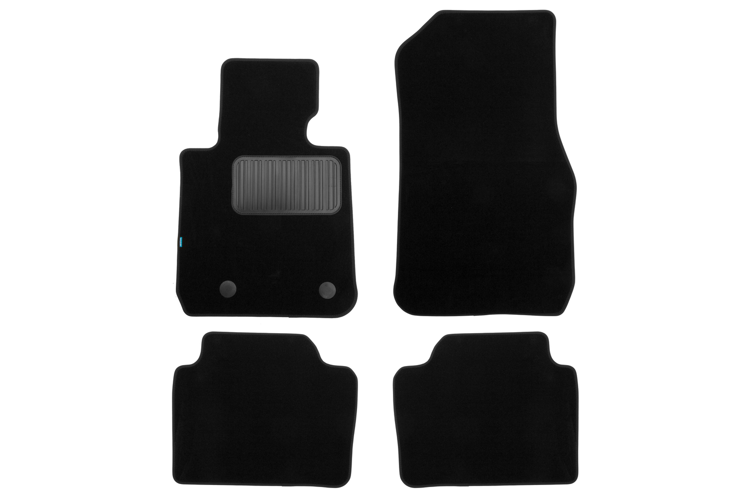 Коврики в салон Klever Premium BMW 3 F30 АКПП 2011-2016, 2015-2020, сед., 4 шт. (текстиль) / БМВ Тройка