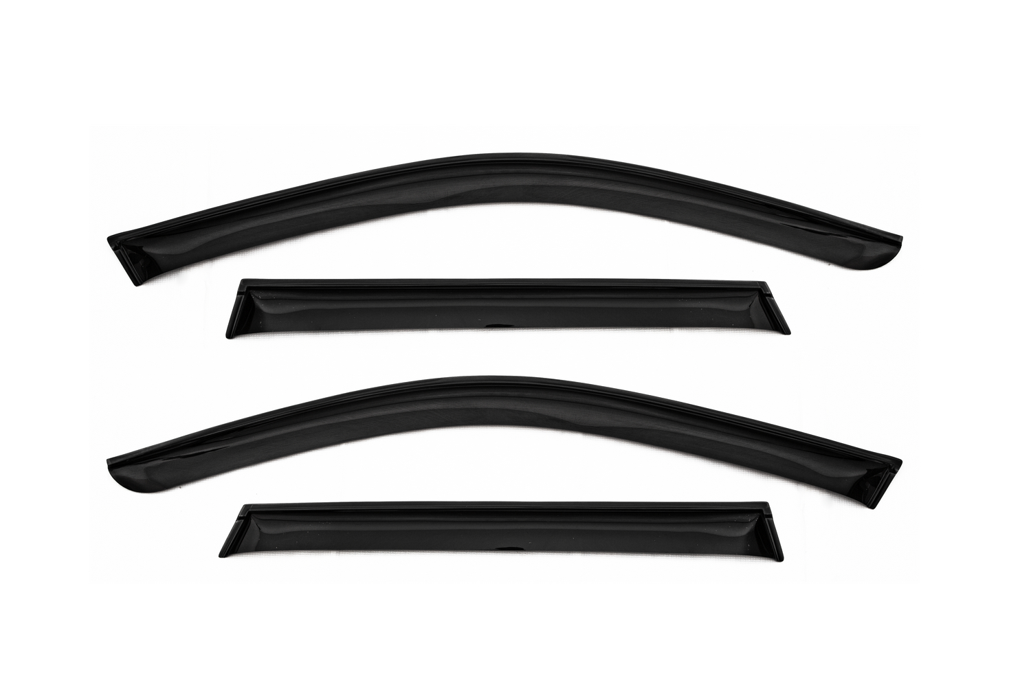 Дефлектор окон (НАКЛАДНОЙ скотч 3М) 4 шт. для BMW X5 I (Е53) 1999-2006 внедорожник / БМВ Х5