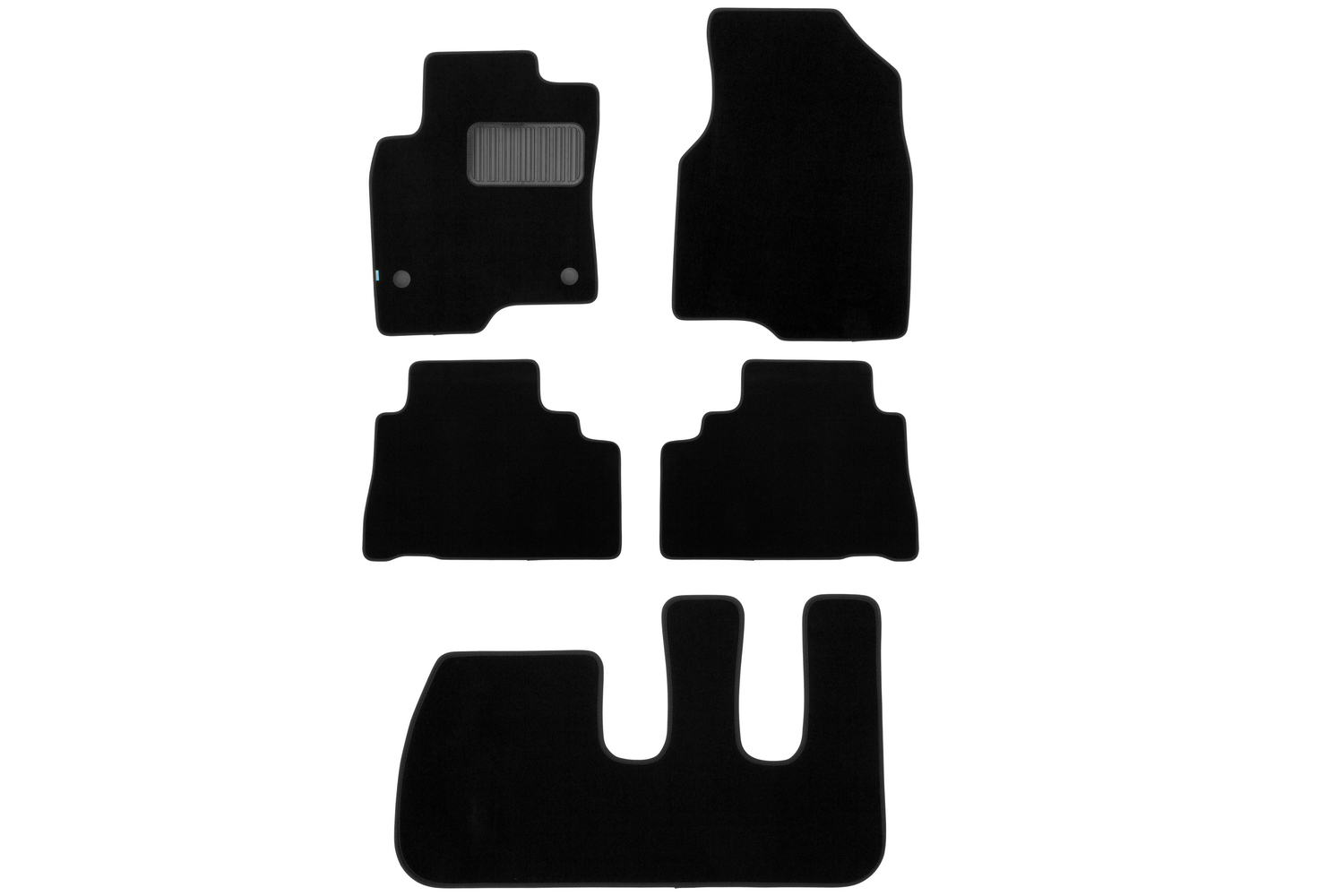 Коврики в салон Klever Premium CHEVROLET Captiva 2011-2013, 2013-2016, внед., 5 шт. (текстиль) / Шевроле Каптива