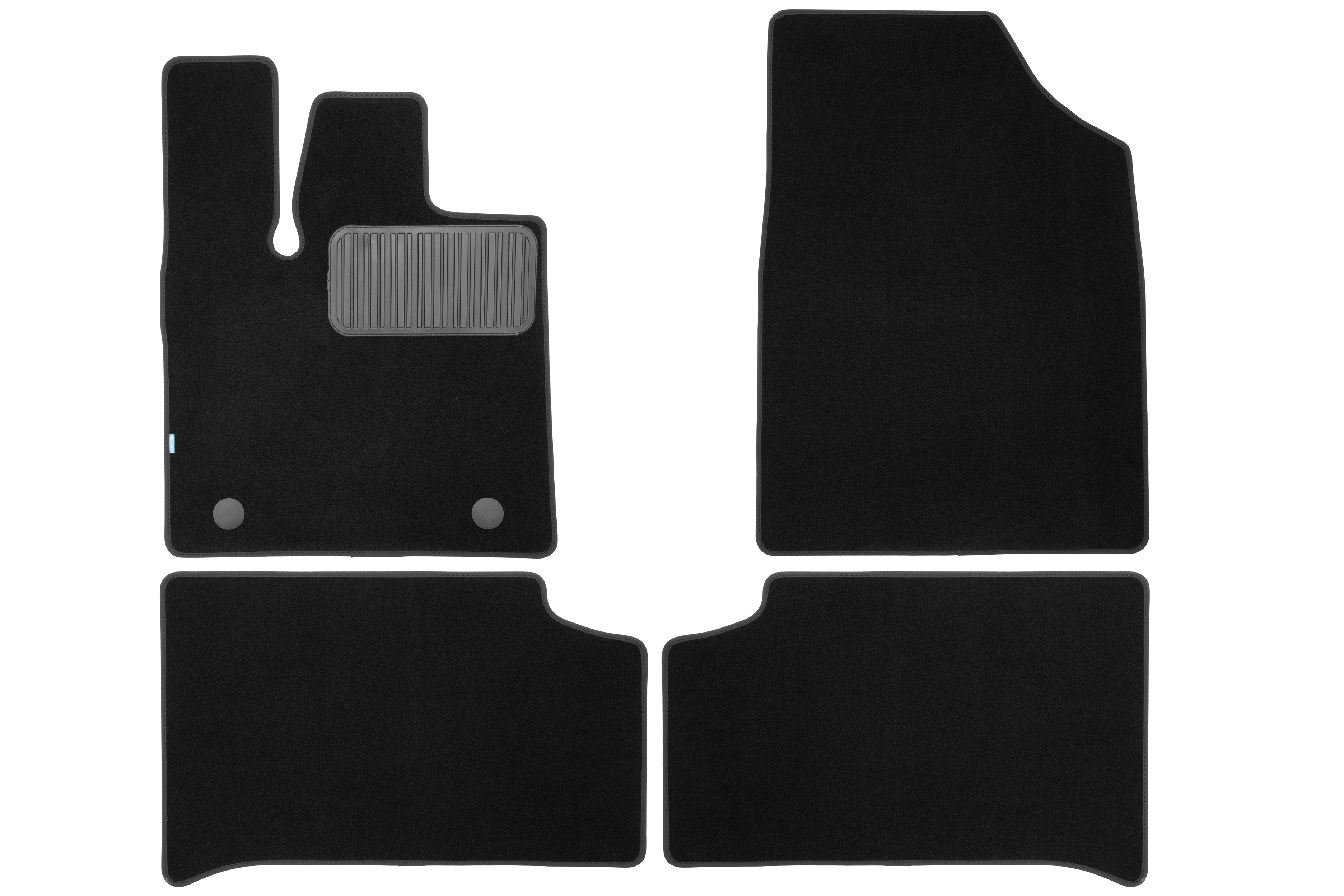 Коврики в салон Klever Premium CHANGAN UNI-K 2022- кросс., 4шт (текстиль) / Чанган Юни-К