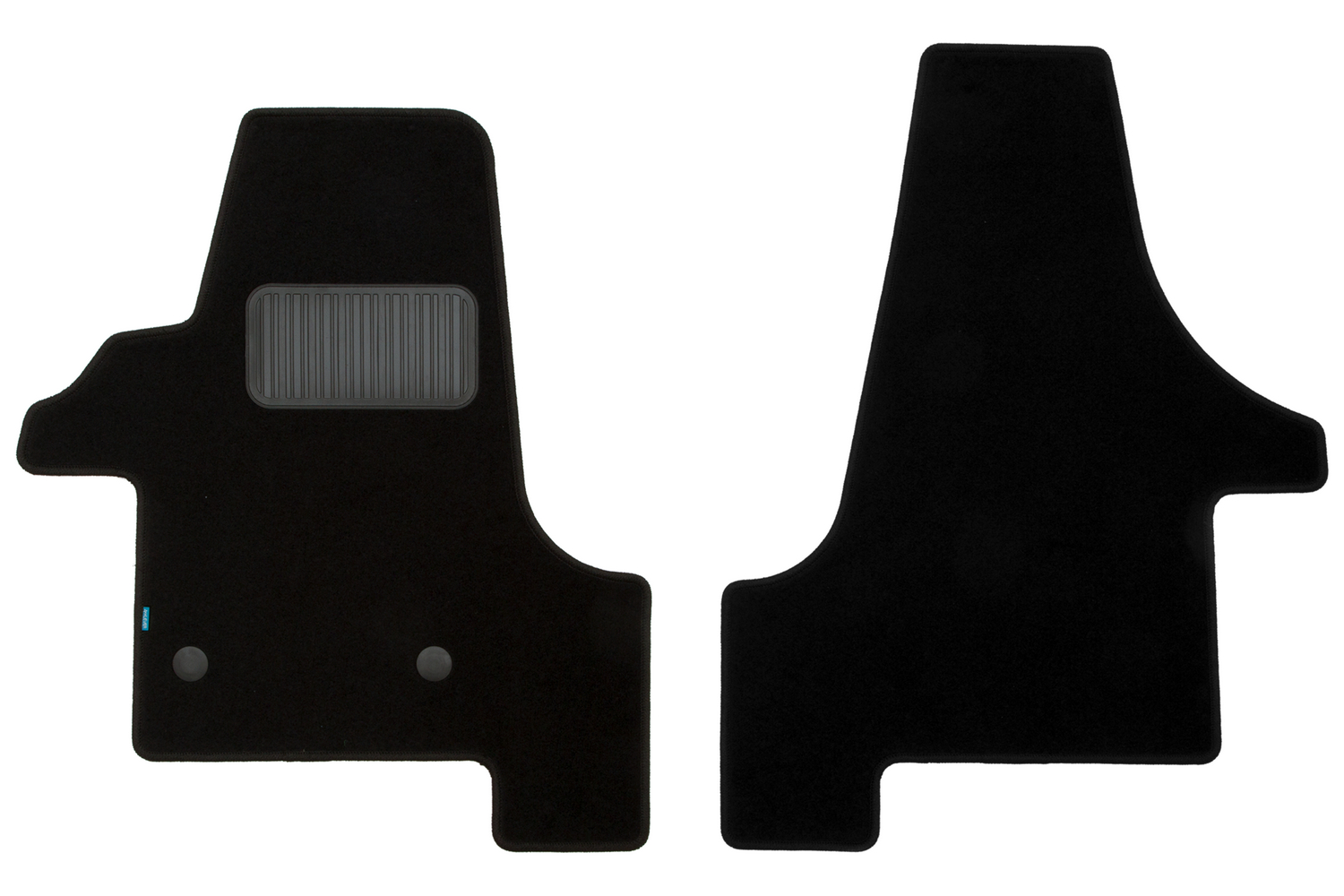 Коврики в салон Klever Premium VOLKSWAGEN Transporter (T5) 2003-2009, 2009-2015, фург., 2 шт. (текстиль) / Фольксваген Транспортер