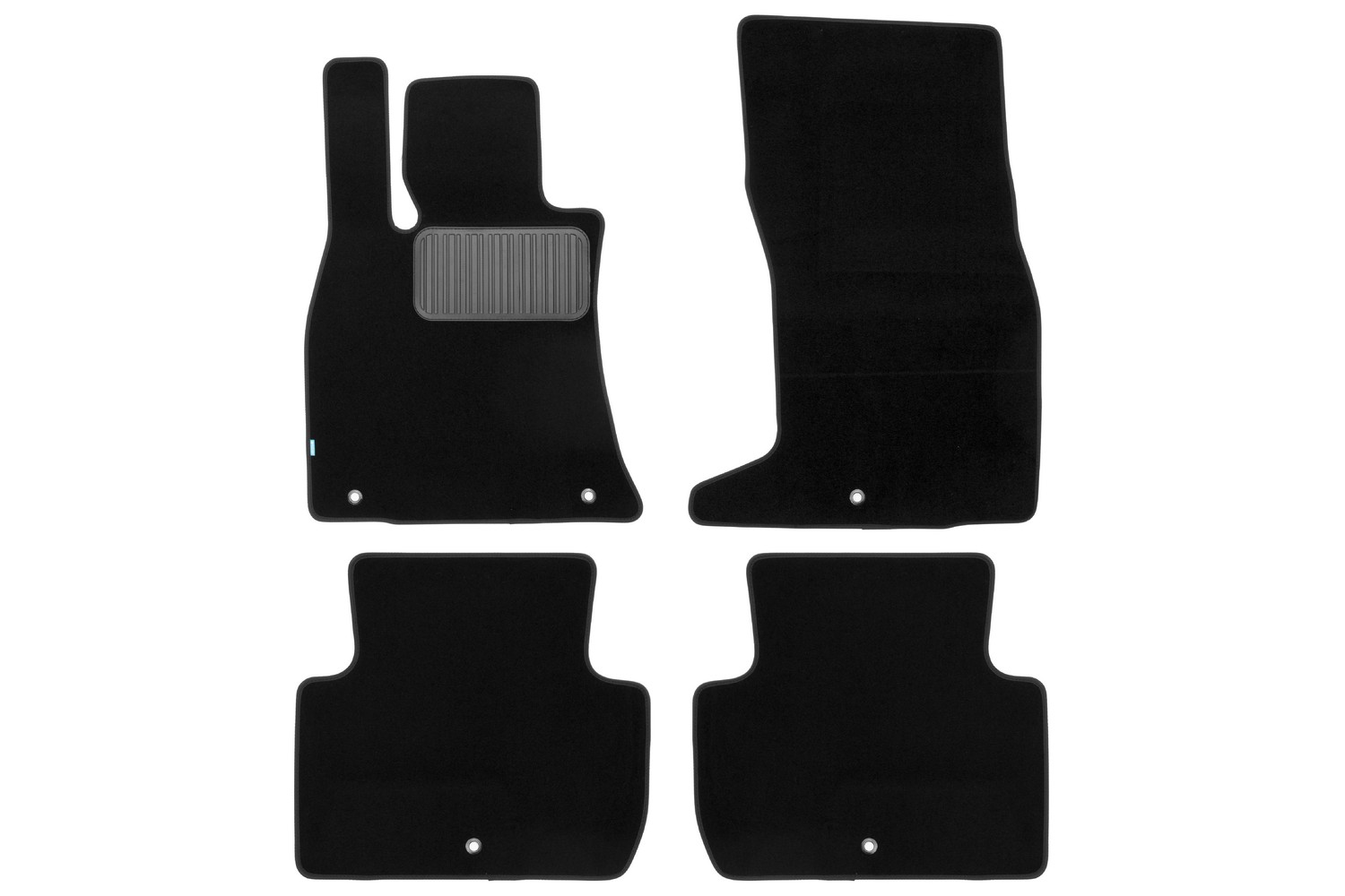 Коврики в салон Klever Premium KIA Stinger 2020-, лифтбек, 4 шт. (текстиль) / Киа Стингер