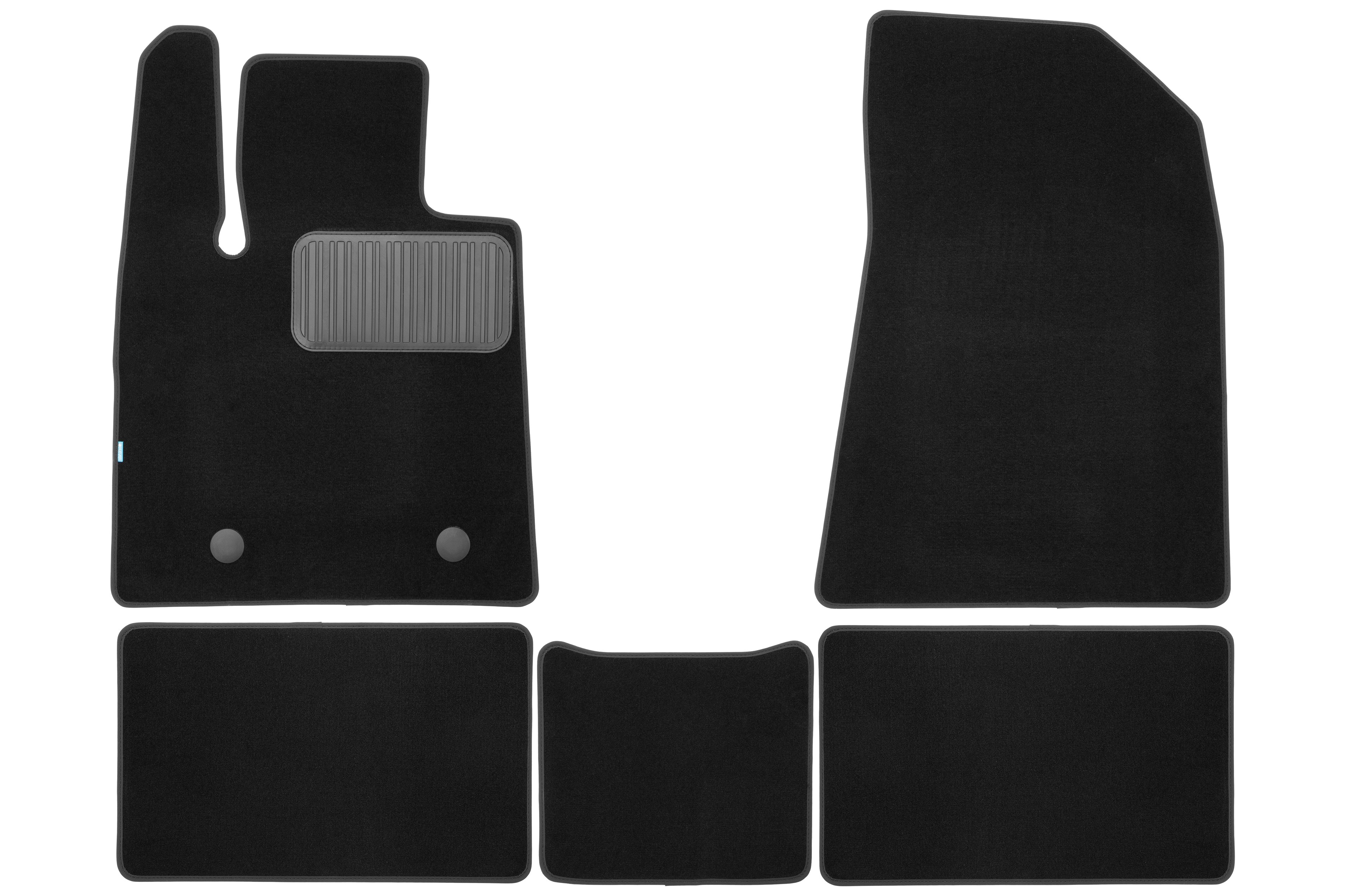 Коврики в салон Klever Premium CHANGAN UNI-V 2022- сед., 5шт. (текстиль) / Чанган Юни-В