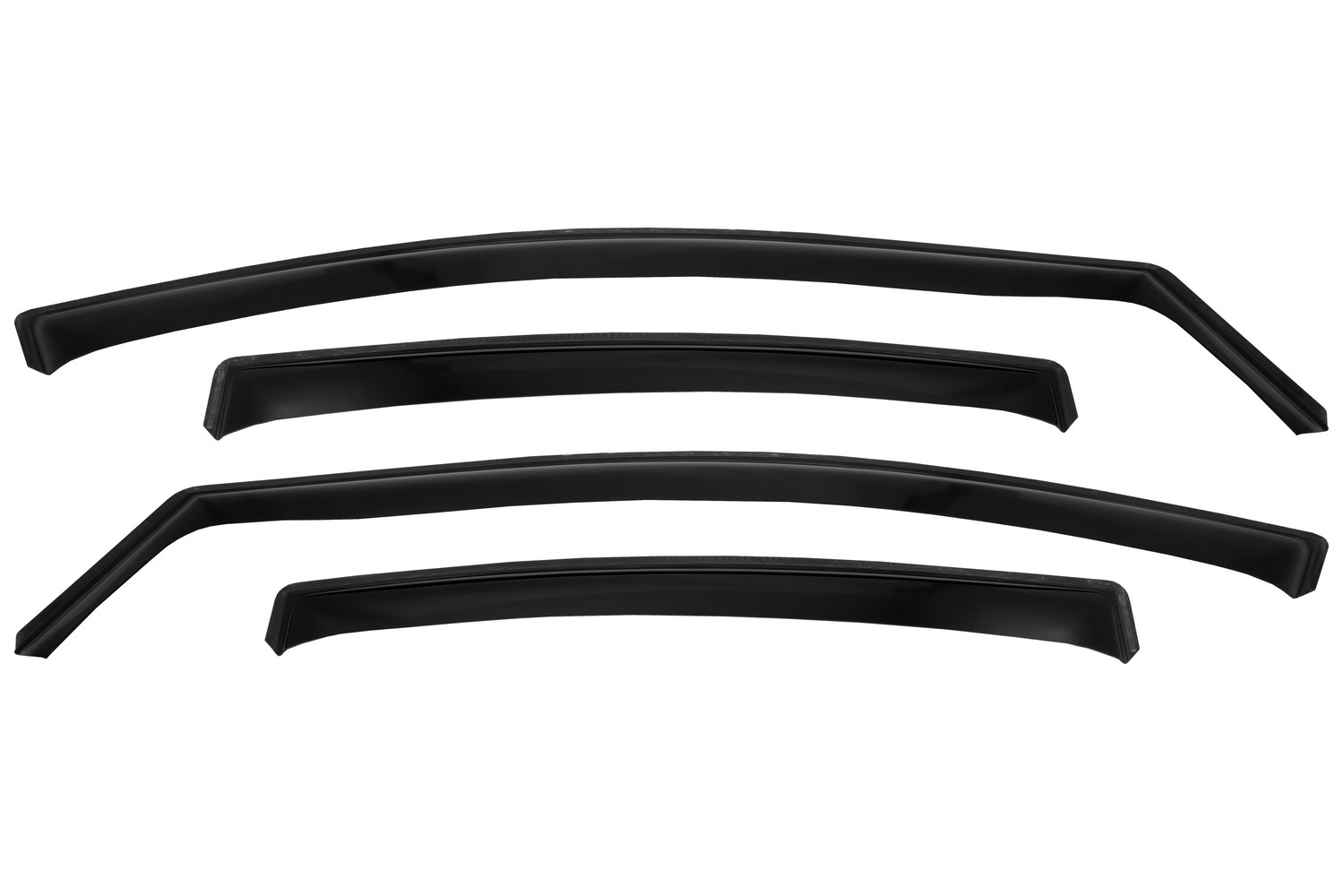 Дефлектор окон, ВСТАВНОЙ ПОД РЕЗИНКУ, 4 шт., для OMODA S5 2022-, седан / Омода С5