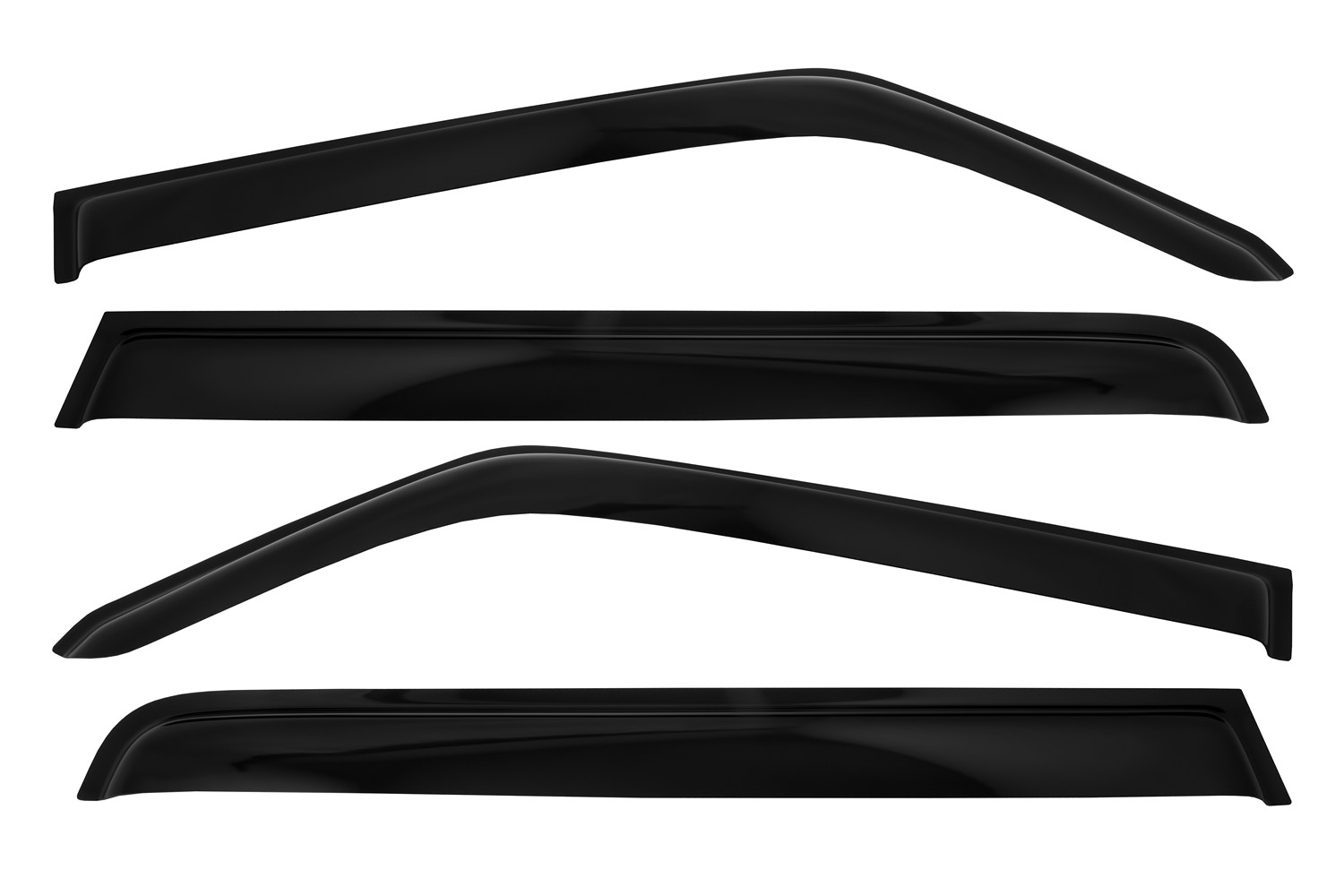 Дефлектор боковых окон Tank 300 / GWM Tank 300, 21-, 4ч., темный / ТАНК