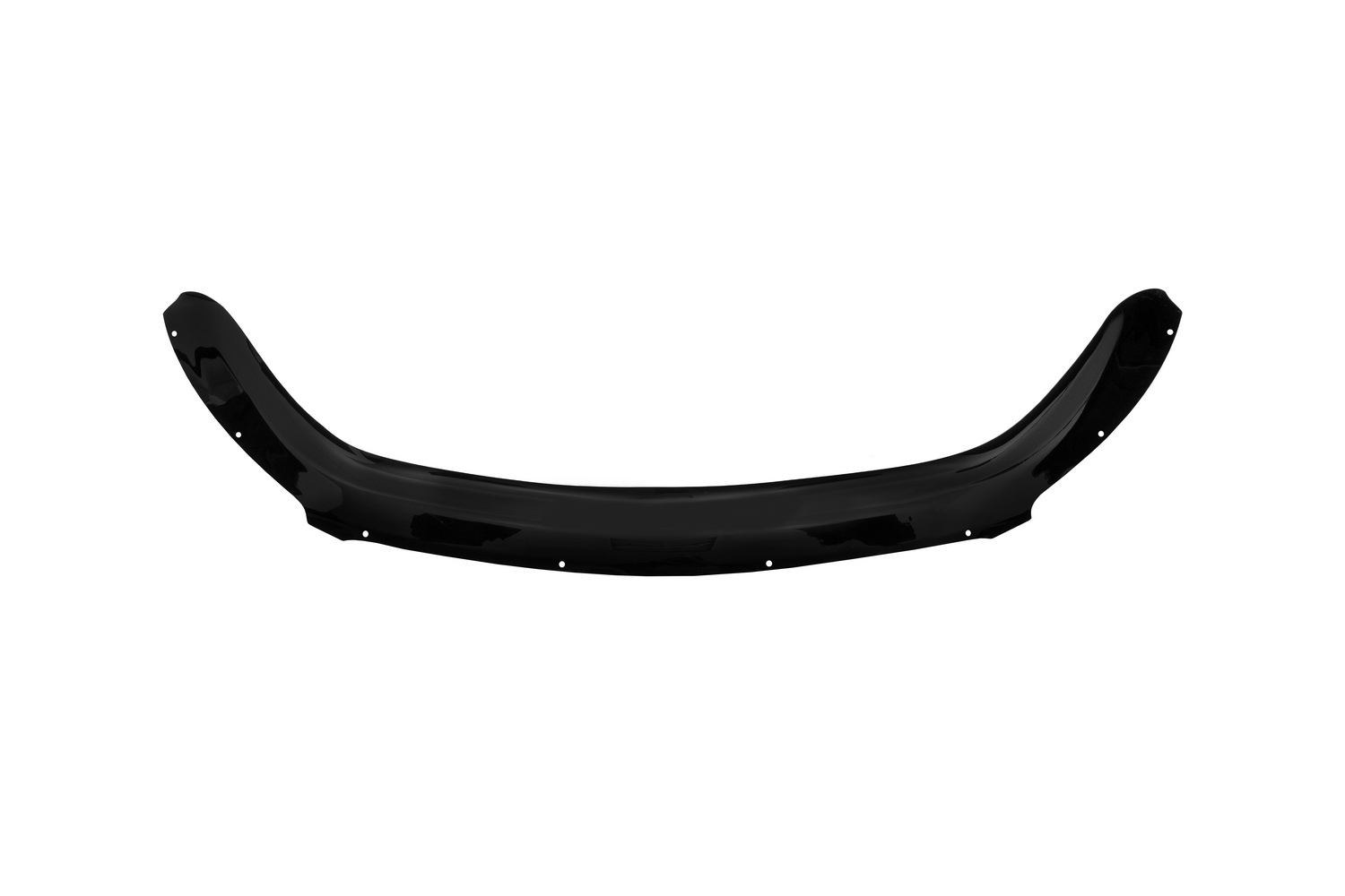 Дефлектор капота (ЕВРО крепеж) для HYUNDAI SANTA FE III 2012-2017 кроссовер / Хендай Санта Фе