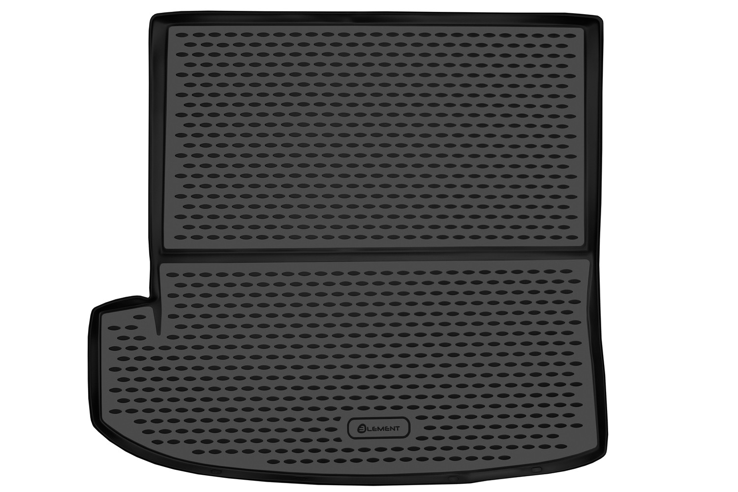 Коврик в багажник для GEELY Okavango 2020-, Внедорожник 5 дв., длинный (3-й ряд сложен) 1шт. (полиуретан) / Джили Окаванго