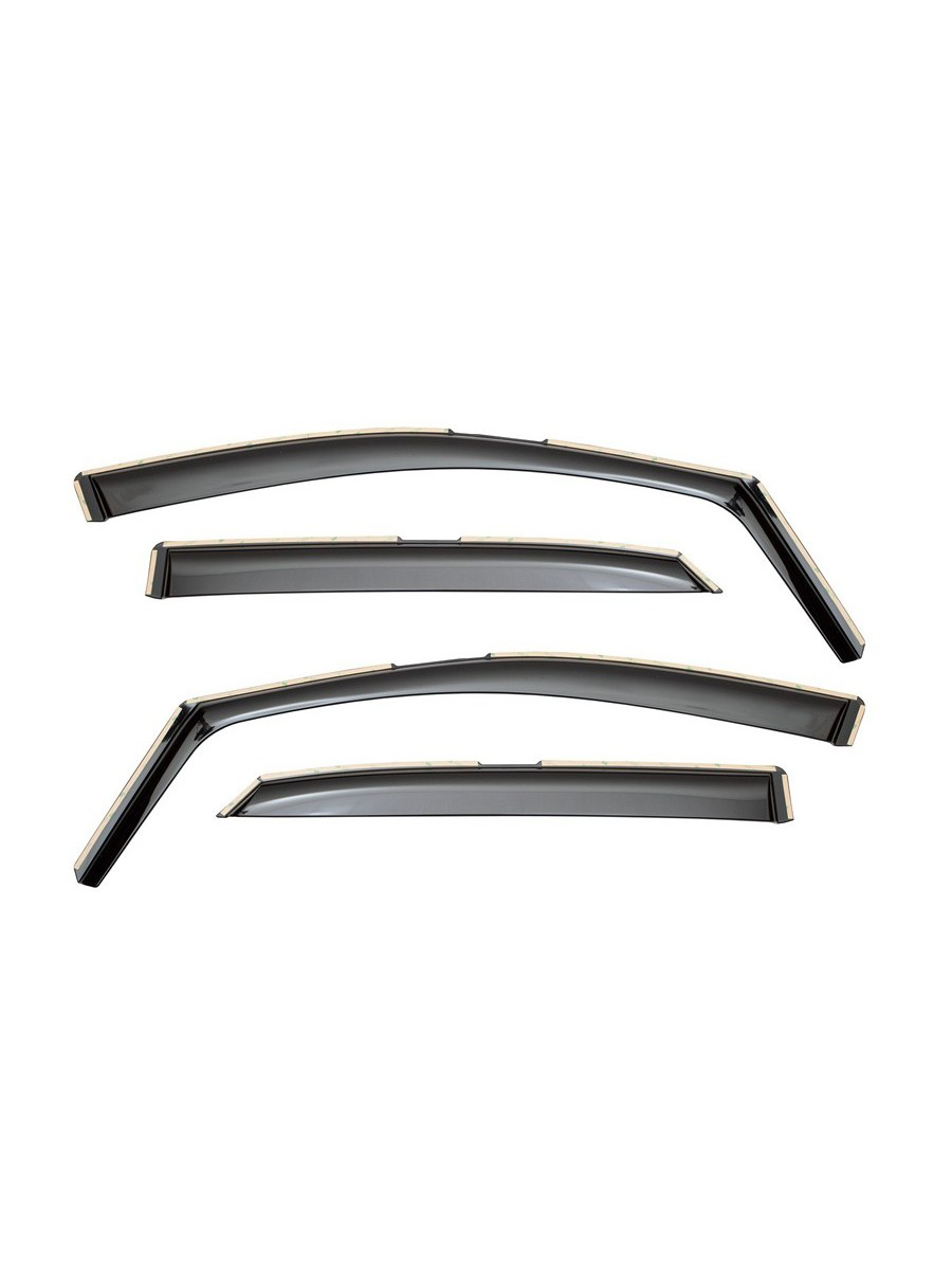 Дефлекторы окон Vinguru LEXUS RX 2015-2019, 2019- /вставные/скотч/к-т 4 шт./литьевой поликарбонат / Лексус РХ