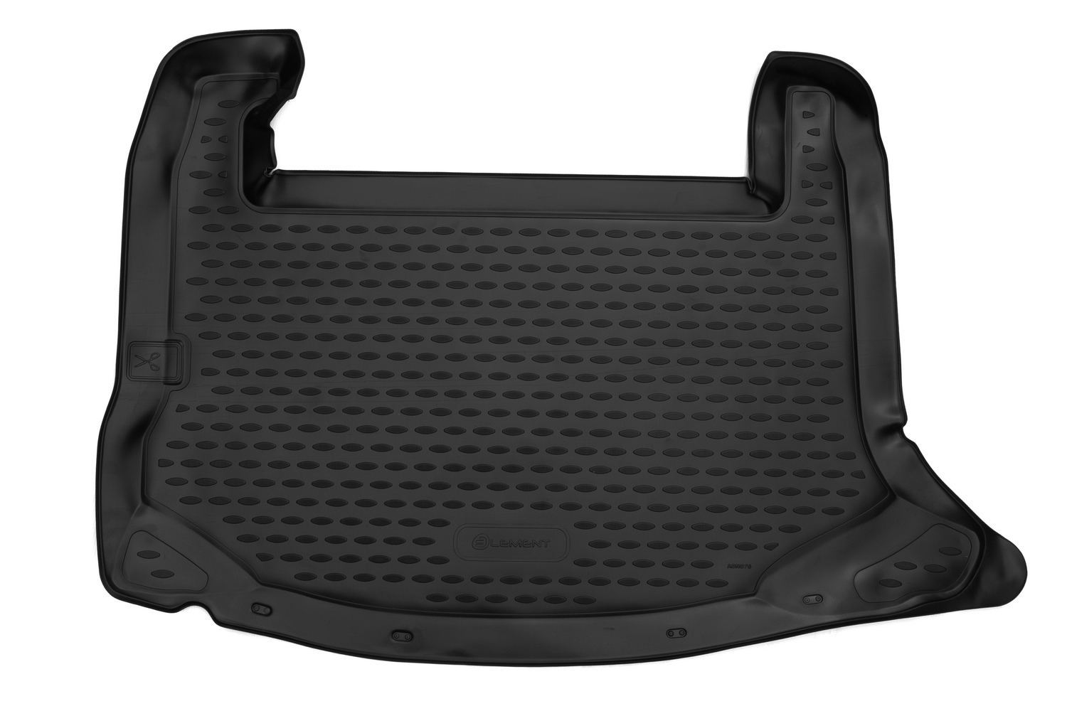 Коврик 3D автомобильный подходит для NISSAN Leaf (ZE1, II) 2018-, с системой BOSE sound, хб., Европа, 1шт. (полиуретан)