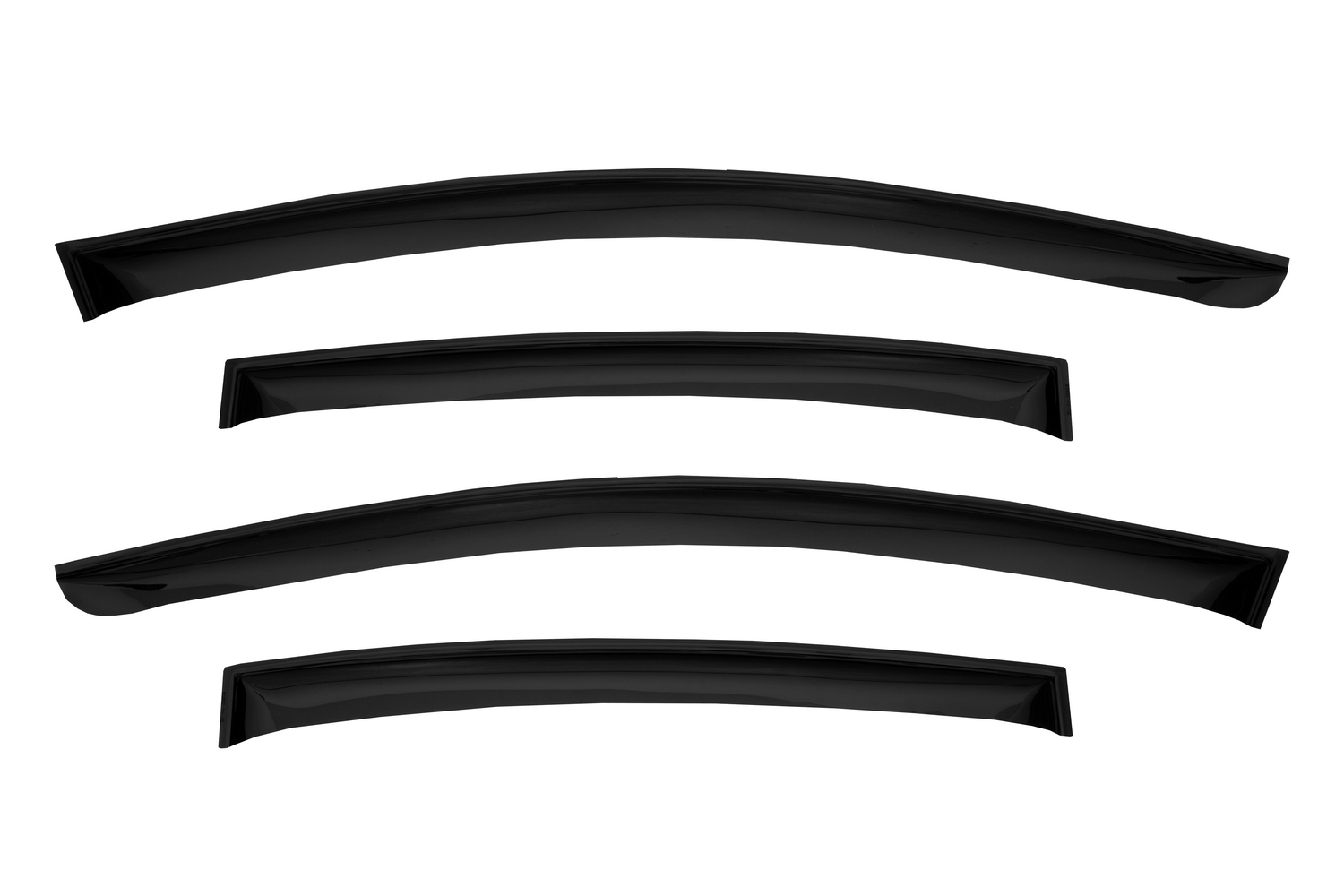 Дефлектор окон (НАКЛАДНОЙ скотч 3М) 4 шт., для HYUNDAI ELANTRA VI (AD) 2015-, седан / Хендай Элантра