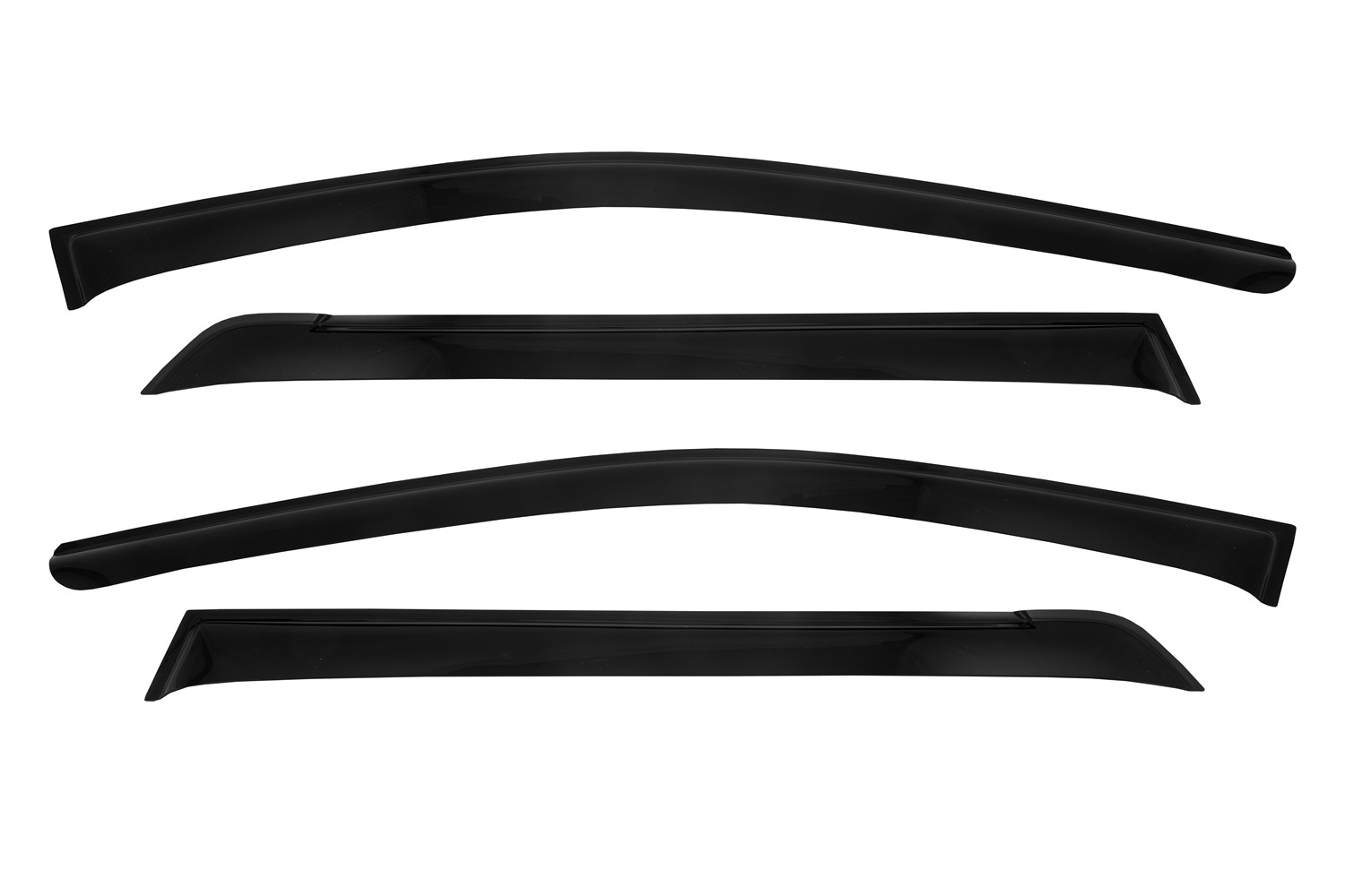 Дефлекторы окон, накладной, для NISSAN PATHFINDER V 2021- внедорожник / Ниссан Патфайндер