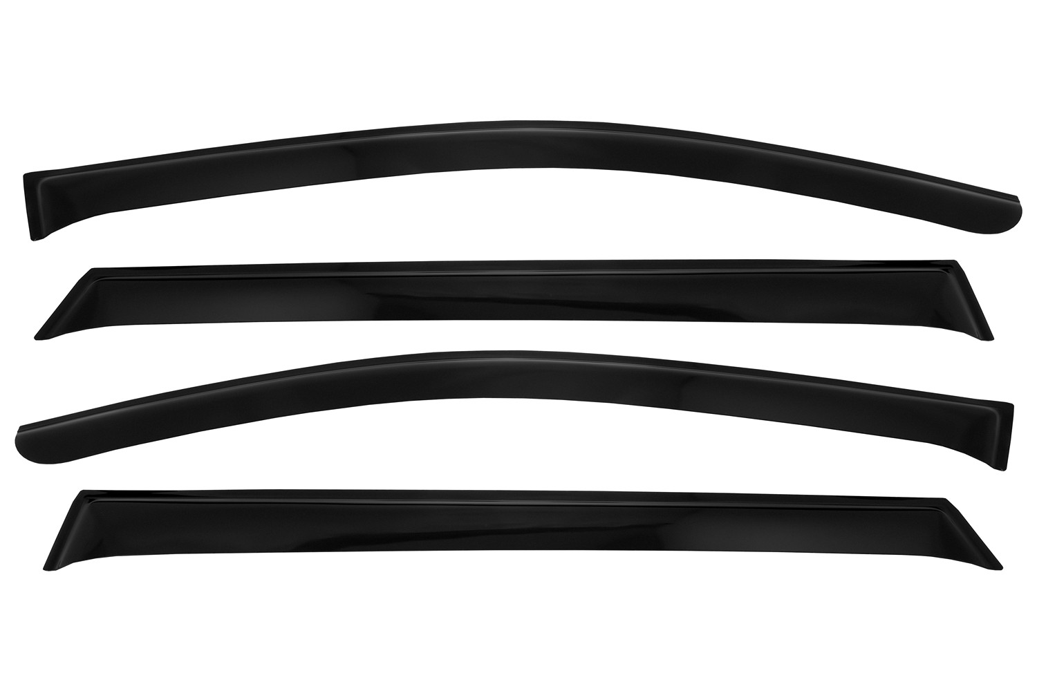 Дефлекторы окон накладной для GEELY OKAVANGO 2020- кроссовер / Джили Окаванго