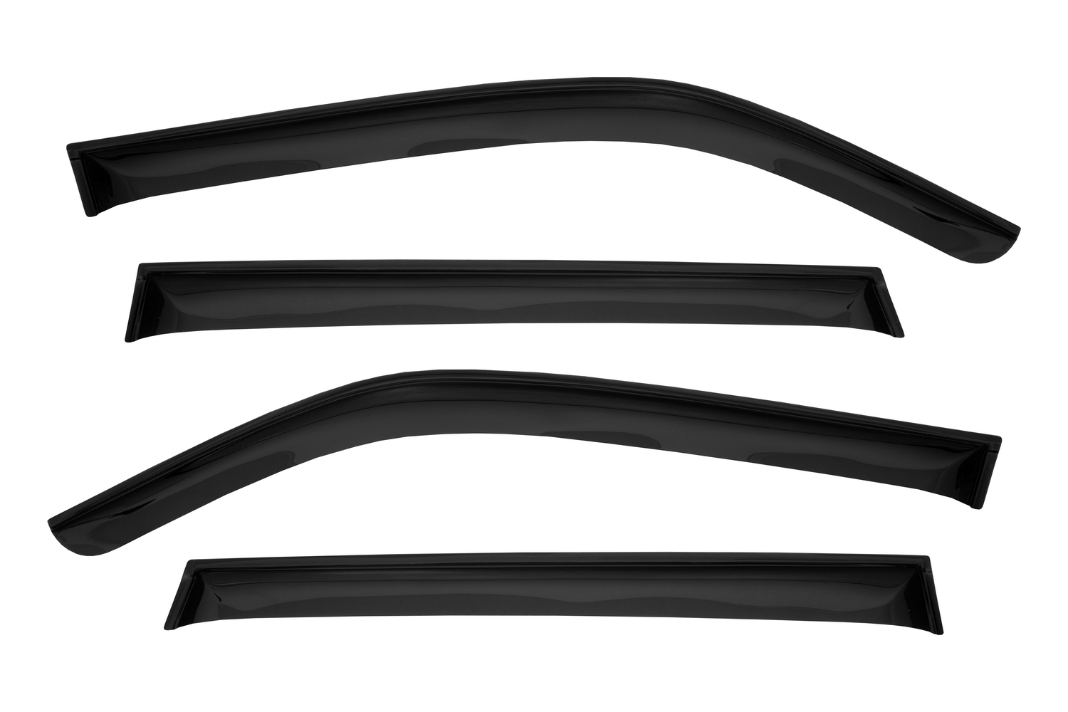 Дефлектор окон (НАКЛАДНОЙ скотч 3М) 4 шт., для MERCEDES-BENZ GLK I (X204) 2008-2015, кроссовер / Мерседес Бенц GLK класс