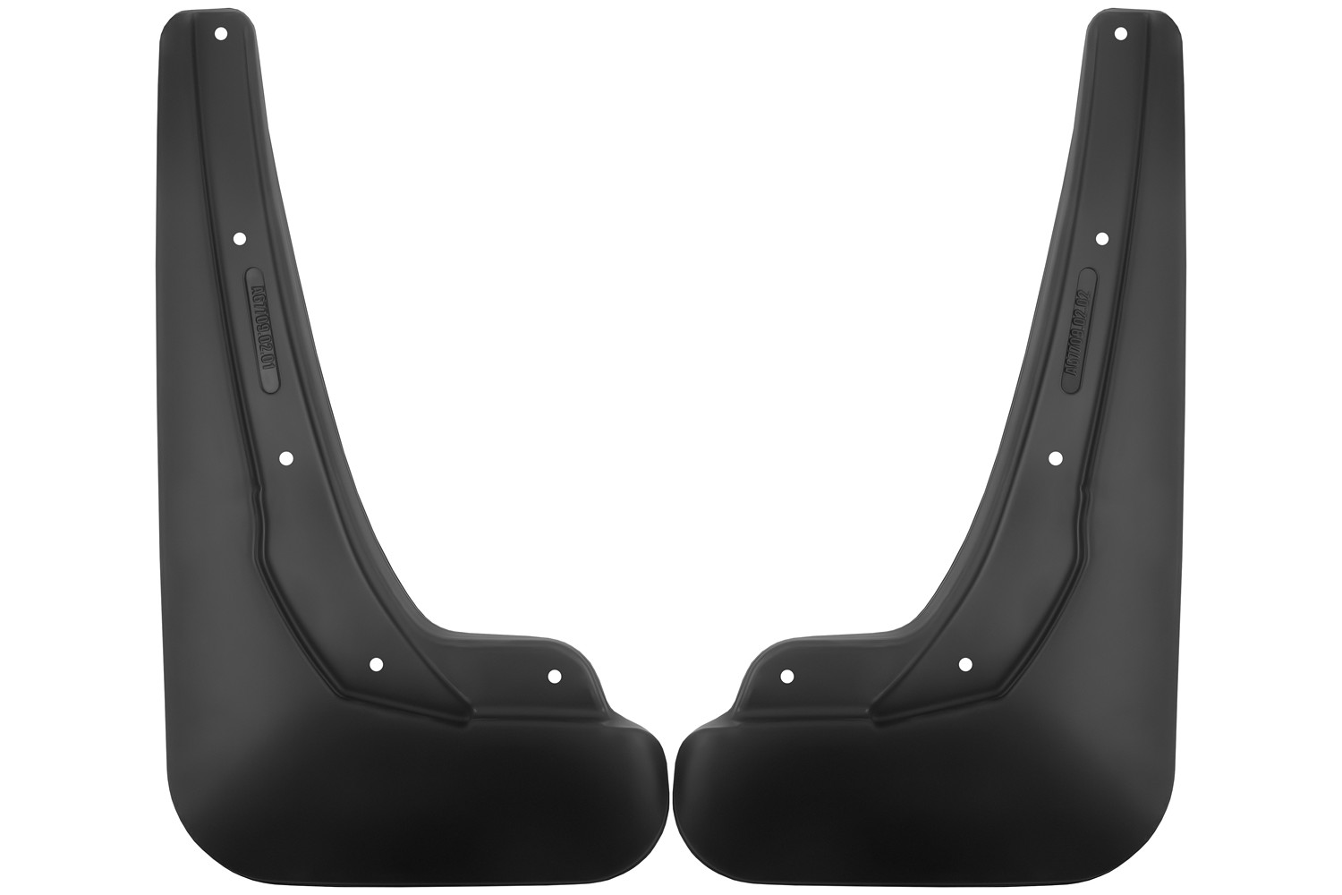 Брызговики задние для LiXiang L7 (I дорест.) 2023-н.в. 2 шт.(optimum) в пакете / Ликсианг Л7