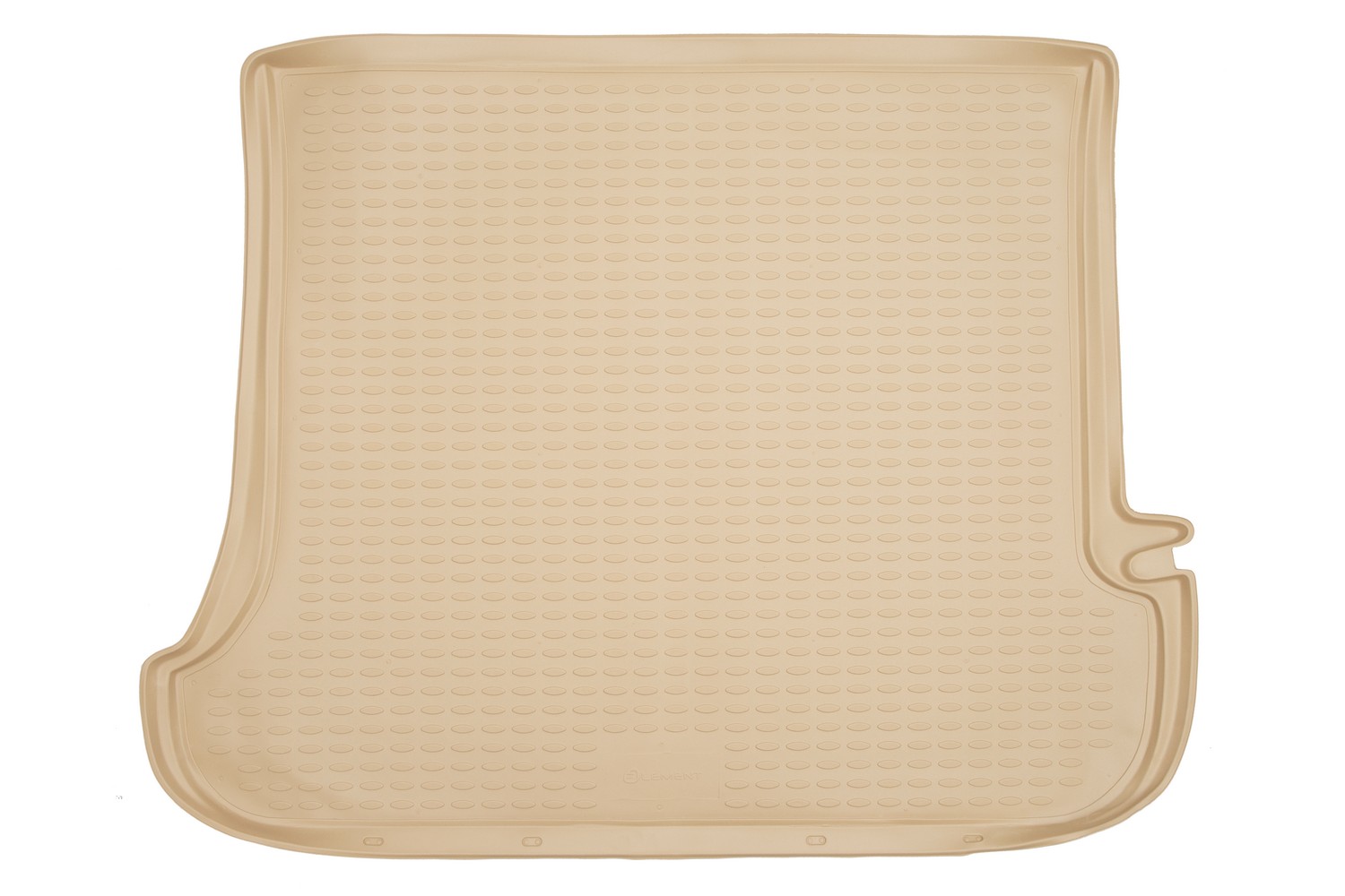 Коврик в багажник TOYOTA Land Cruiser Prado 01/2003-12/2009, внед. (полиуретан, бежевый) / Тойота Ленд крузер прадо