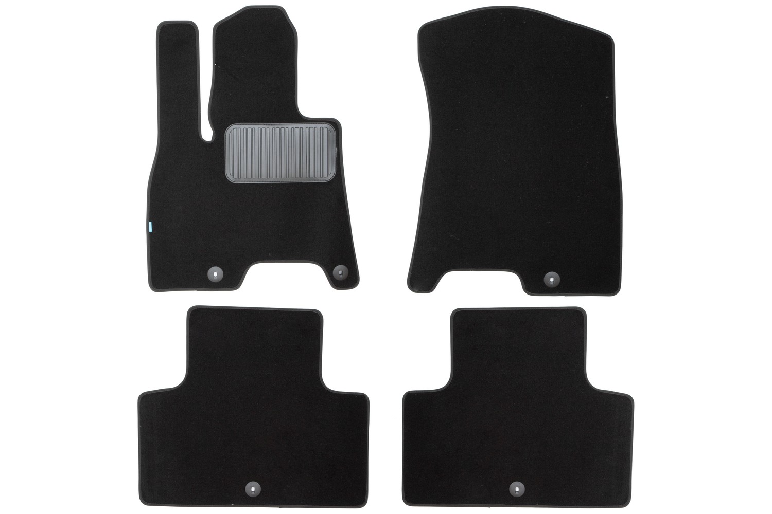 Коврики в салон Klever Premium GENESIS GV80 2020-, кросс., 4шт. (текстиль) / Дженезис ГВ80