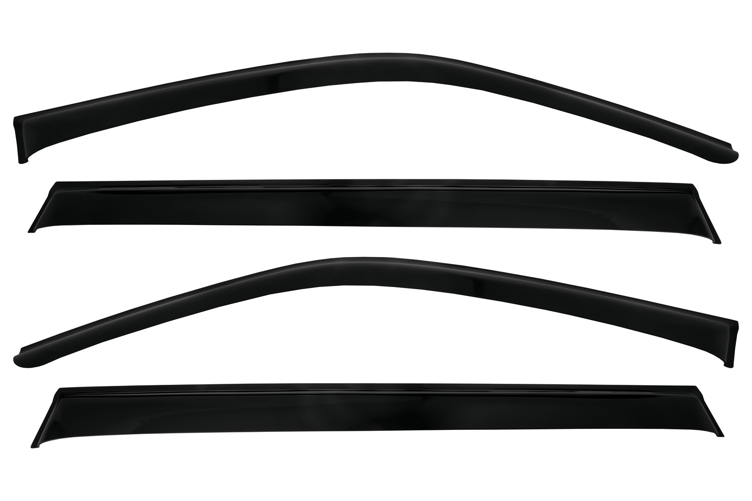 Дефлекторы окон для HAVAL DARGO кроссовер 2022-, накладной / HAVAL DARGO Х 2022- / Хавал Дарго