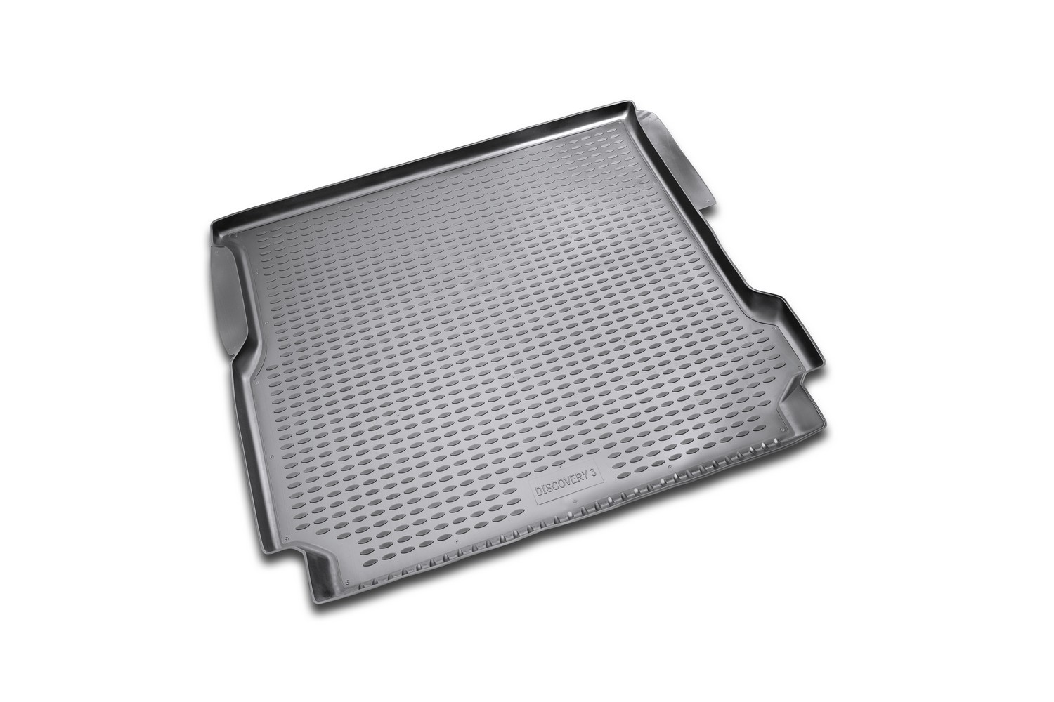 Коврик в багажник LAND ROVER Discovery 3 2004-, внед. (полиуретан, серый) / Ленд Ровер Дискавери