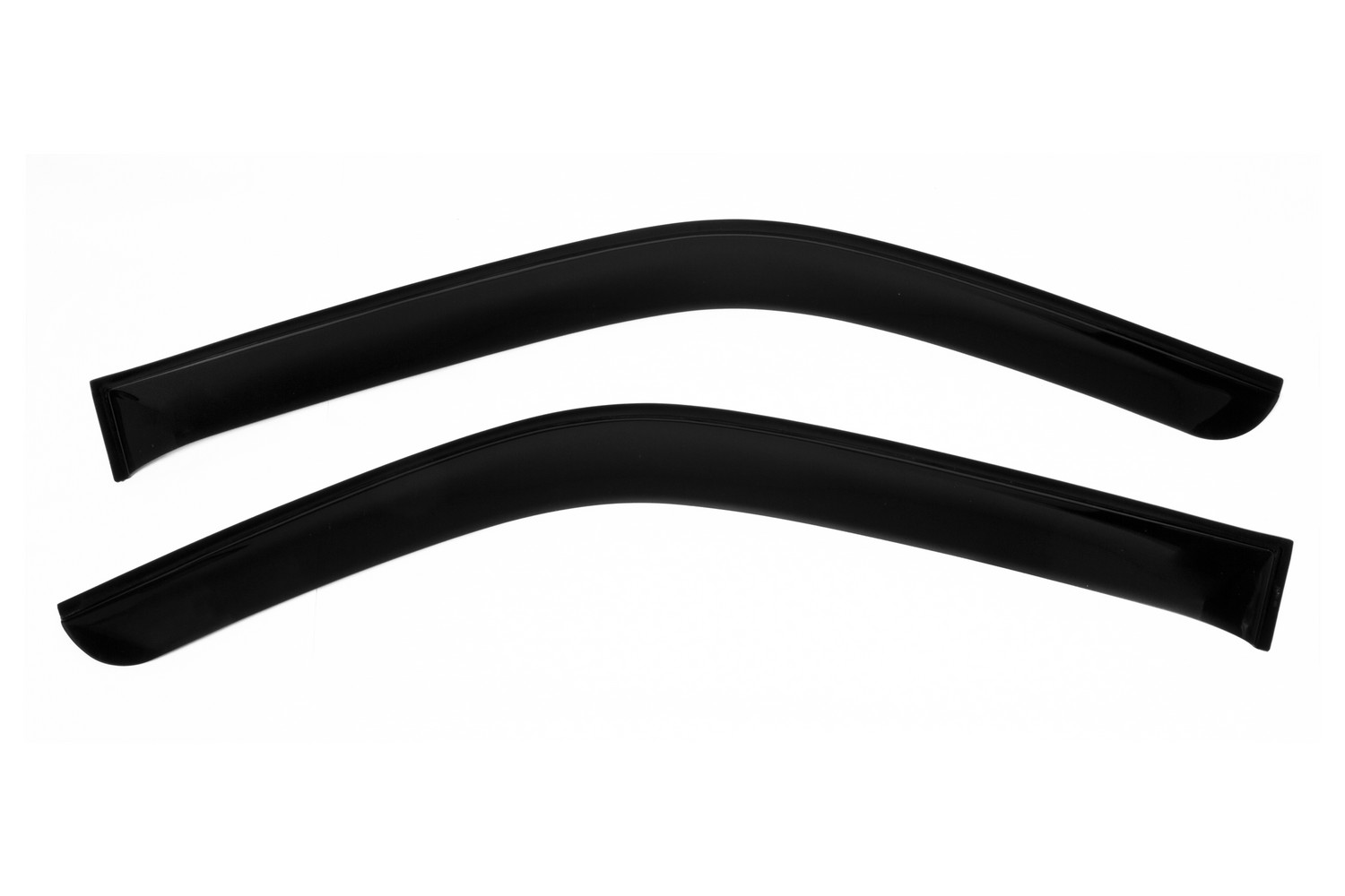 Дефлекторы окон для VOLKSWAGEN Transporter Т5 2005 / Т5+ 2009-/ Т6 2016-  (2 шт.), накладной / Фольксваген Транспортер