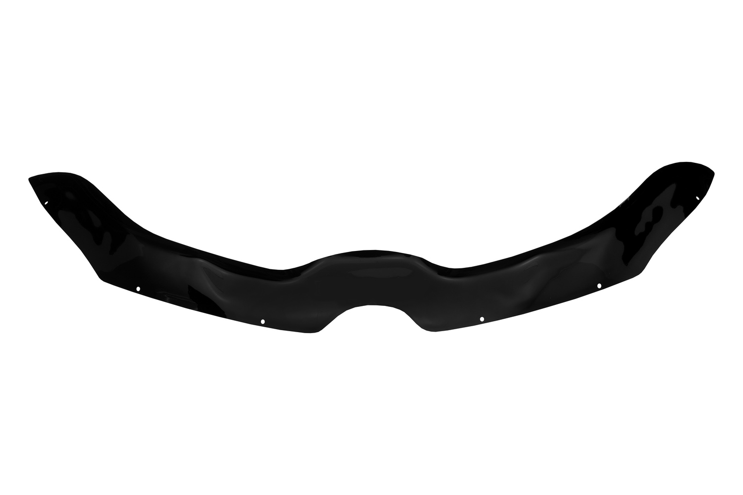 Дефлектор капота (ЕВРО крепеж) для RENAULT КAPTUR I 2016- кроссовер / Рено Каптюр