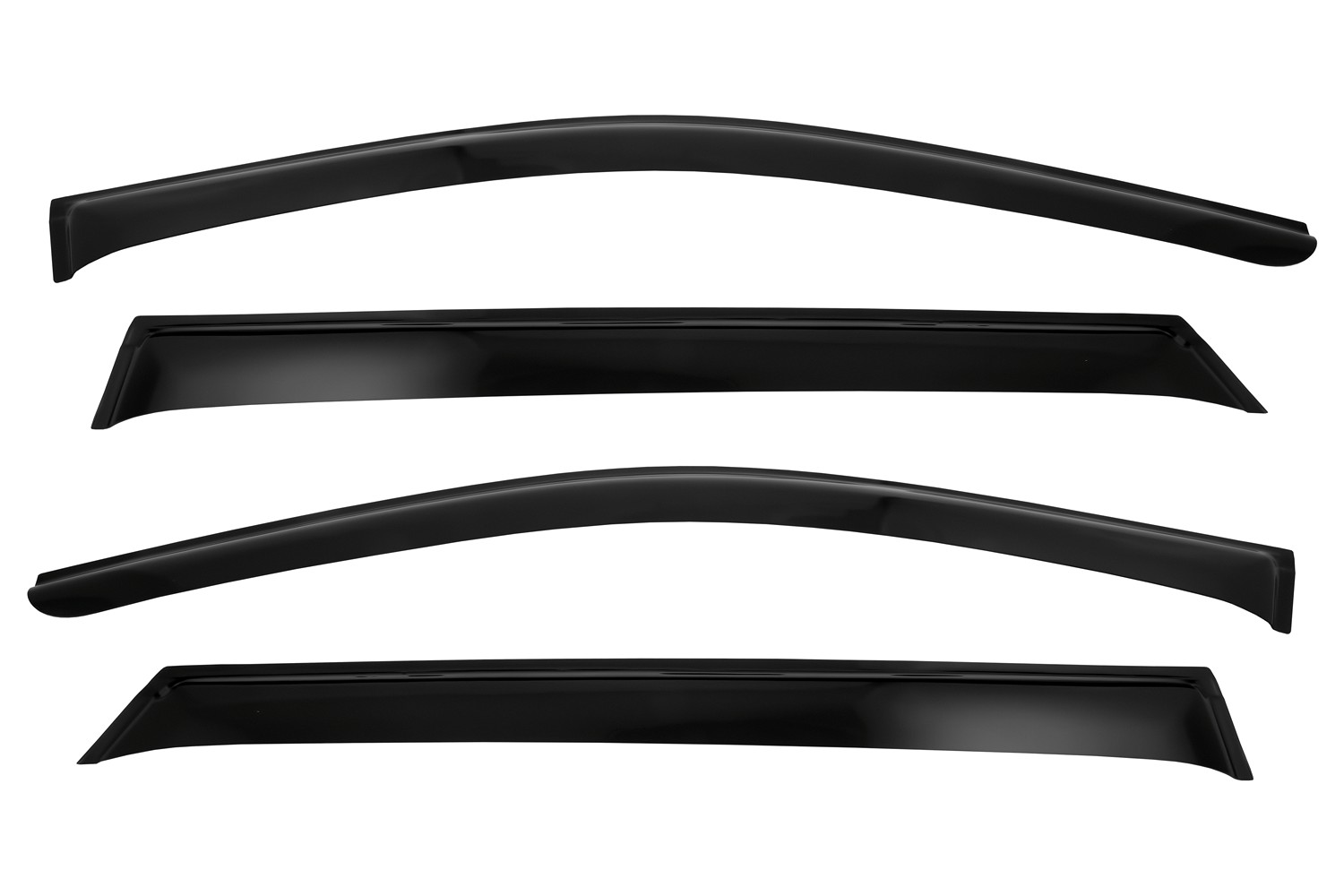 Дефлектор окон (НАКЛАДНОЙ скотч 3М), 4 шт., для OMODA C5, 2022-, кроссовер / Омода Ц5