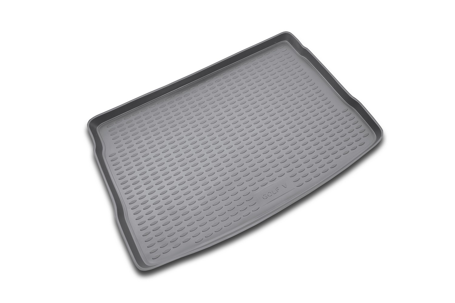 Коврик в багажник VW Golf V 2003-2008, хб. (полиуретан, серый) / Фольксваген Гольф