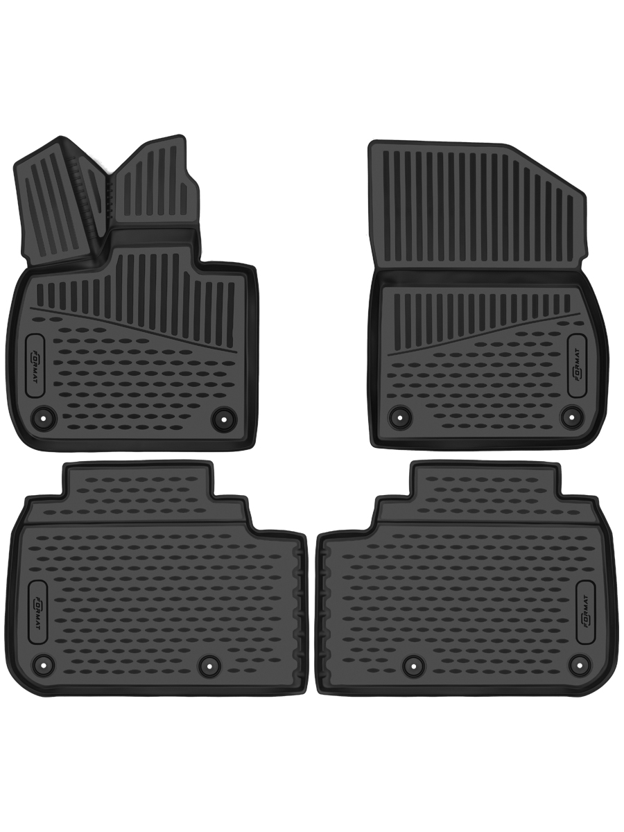 Коврики 3D в салон для LiXiang L7 I Рестайлинг 2024 -, 4шт. (полиуретан) / Ликсианг Л7