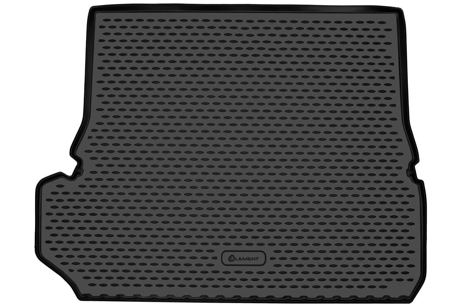 Коврик в багажник для TOYOTA Land Cruiser Prado (250) 2023 - Внед. Длинный (3-й ряд сложен), 7 мест, 1 шт. (полиуретан) / Тойота Ленд крузер прадо