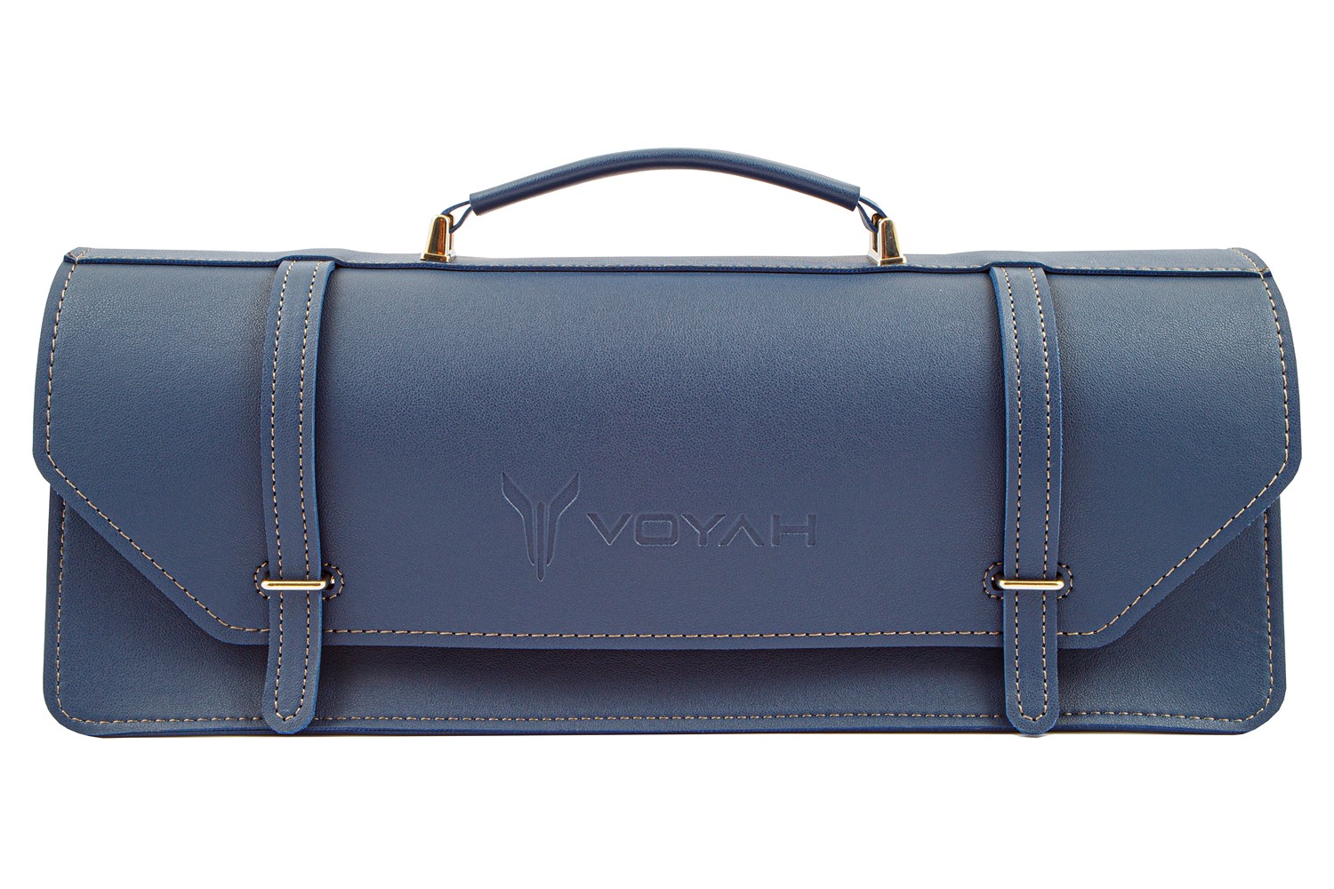 Сумка кожзам синяя Premium (RS) с логотипом VOYAH