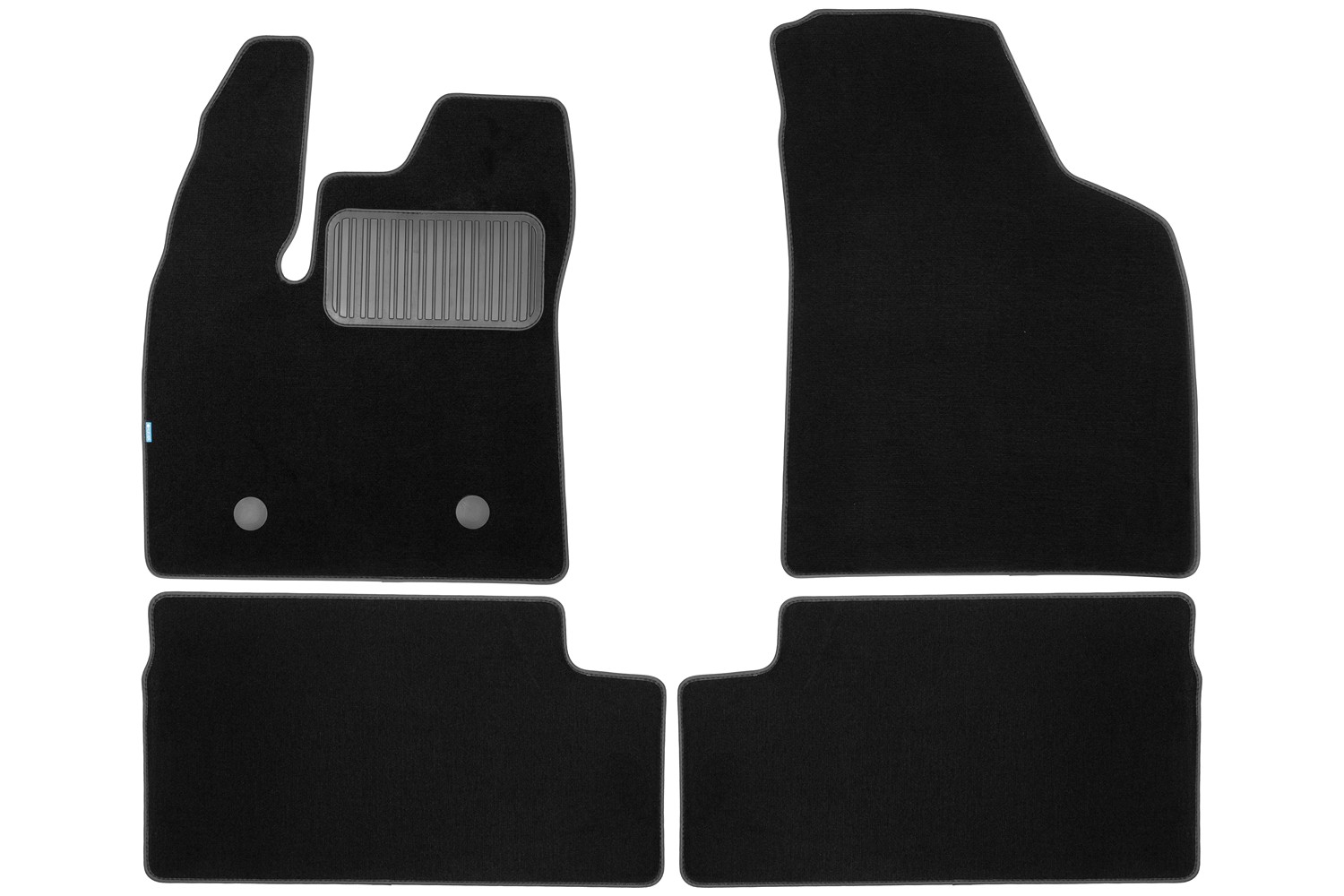 Коврики ворсовые для CHERY EQ7 2024-н.в. Универсал 5 дв. 4 шт. коврики текстильные в салон Klever Premium / Черри ЕКУ7