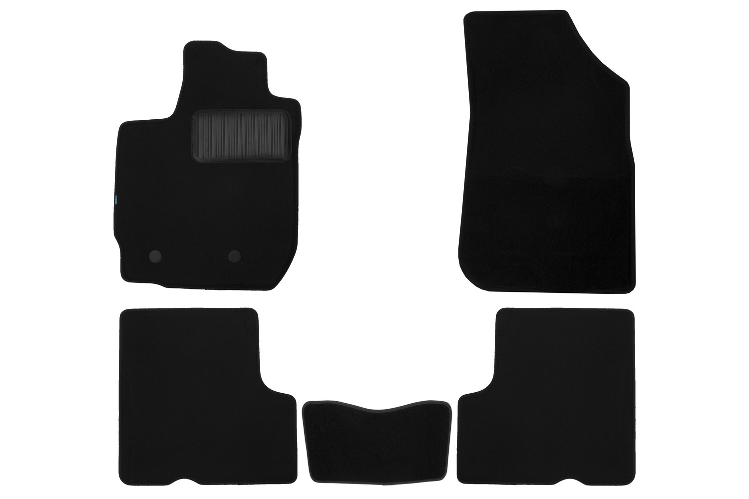 Коврики в салон Klever Premium RENAULT Duster 2021-, кросс., 5 шт. (текстиль) / Рено Дастер