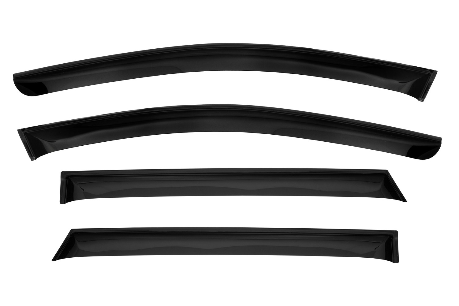 Дефлектор окон (НАКЛАДНОЙ скотч 3М), 4 шт., для JAC S7 I, 2020-, кроссовер / Джак С7