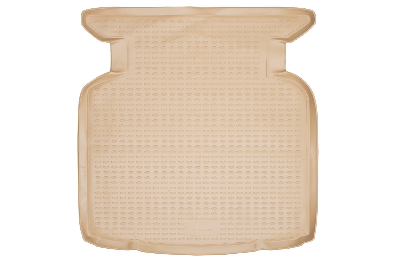 Коврик в багажник TOYOTA Avensis 04/2003-2009, сед. (полиуретан, бежевый) / Тойота Авенсис