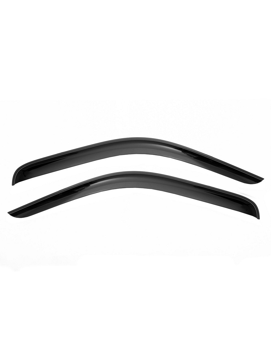 Дефлекторы окон Vinguru FORD Transit 2014- /накладные/скотч /к-т 2 шт./литьевой поликарбонат / Форд Транзит