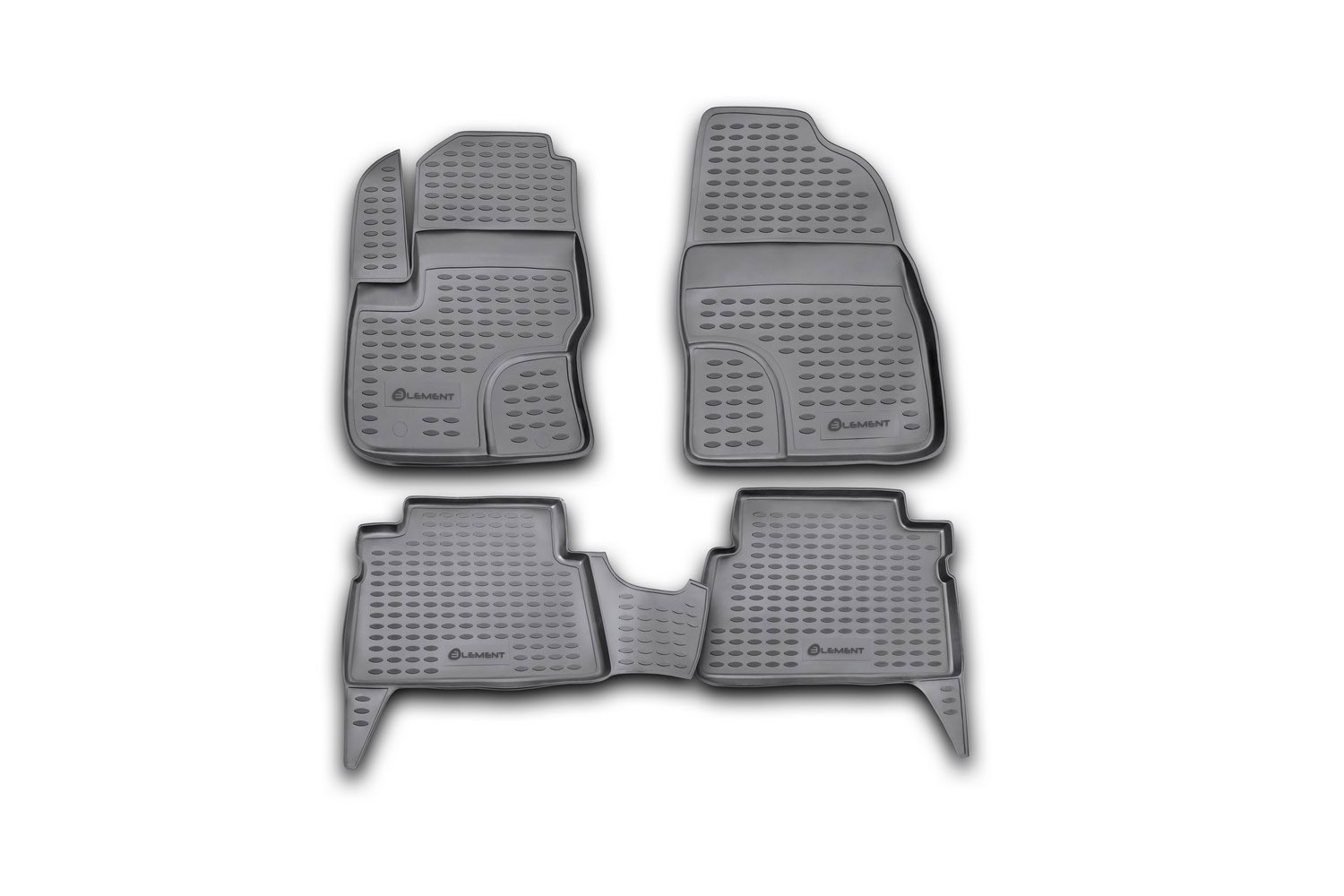 Коврики в салон, подходит для FORD Focus C-MAX 2003-2010(FN) 4 шт. (полиуретан)